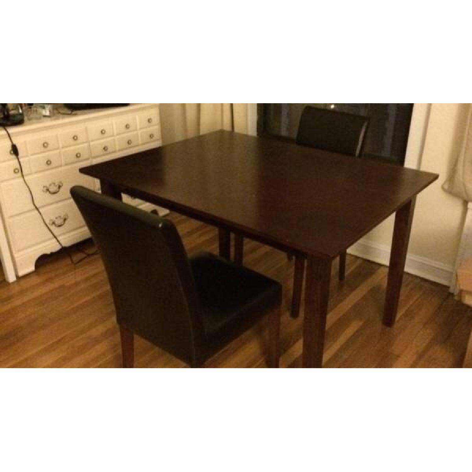 Dark Brown Dining Table - image-2