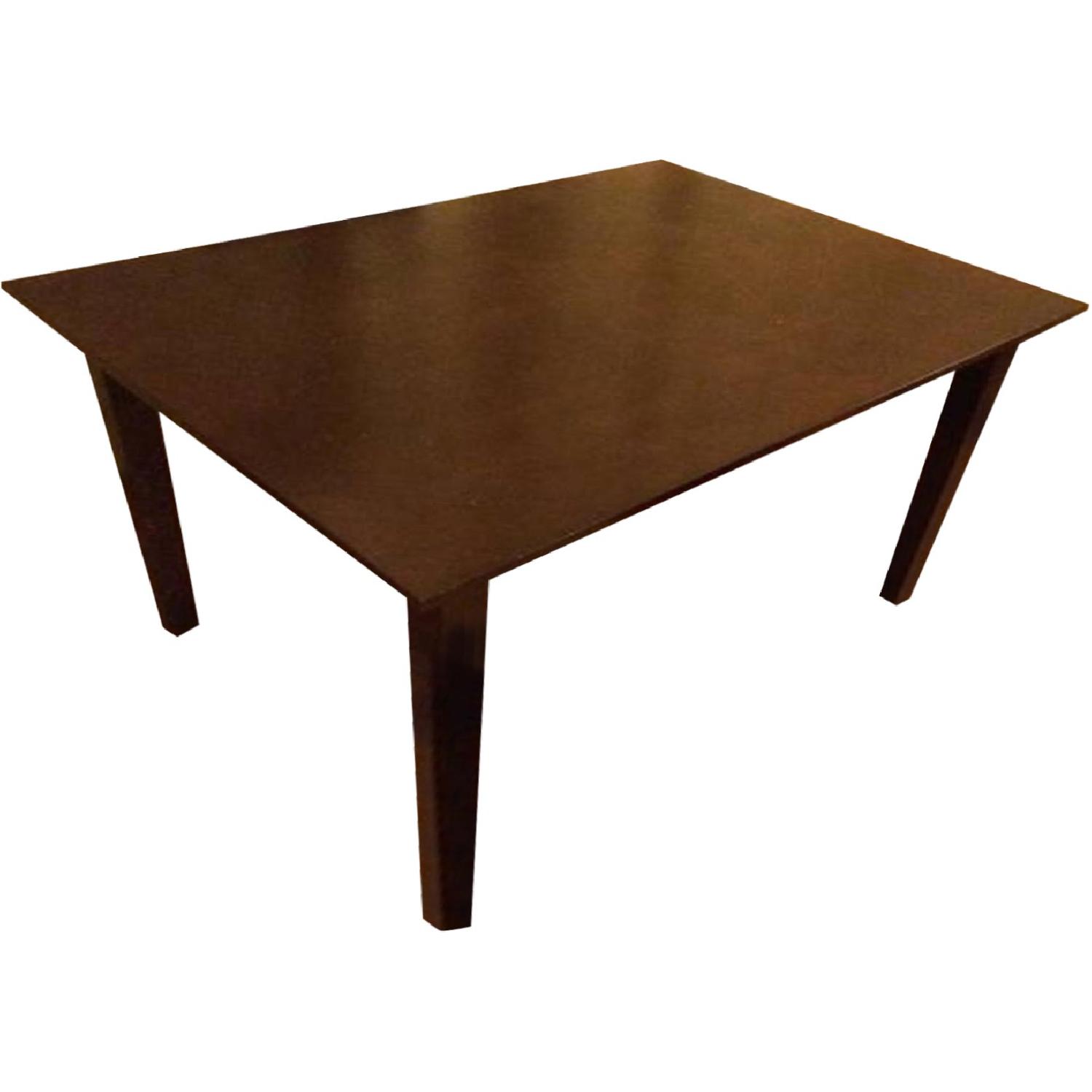 Dark Brown Dining Table - image-0