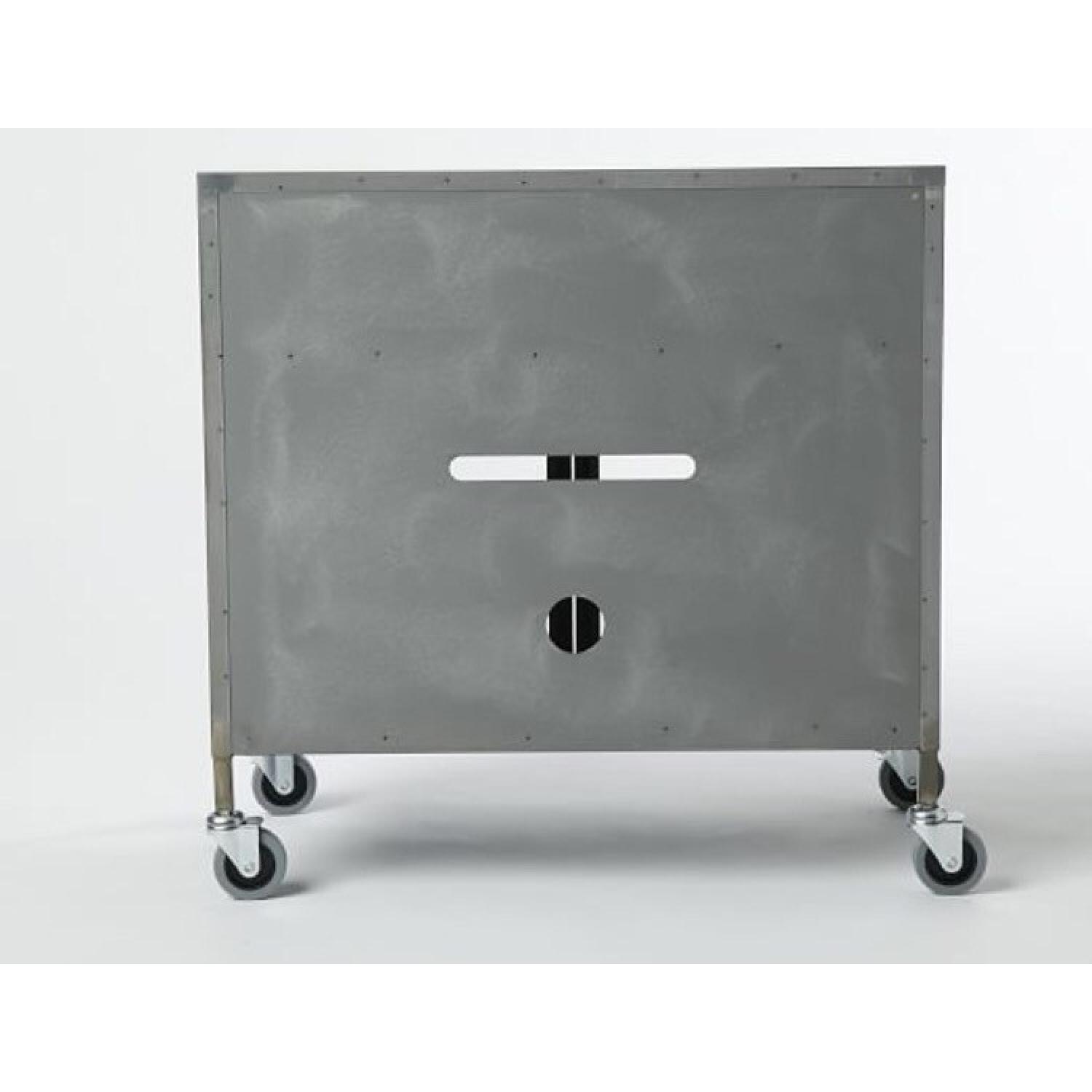 West Elm Metal Industrial TV Cart - image-3