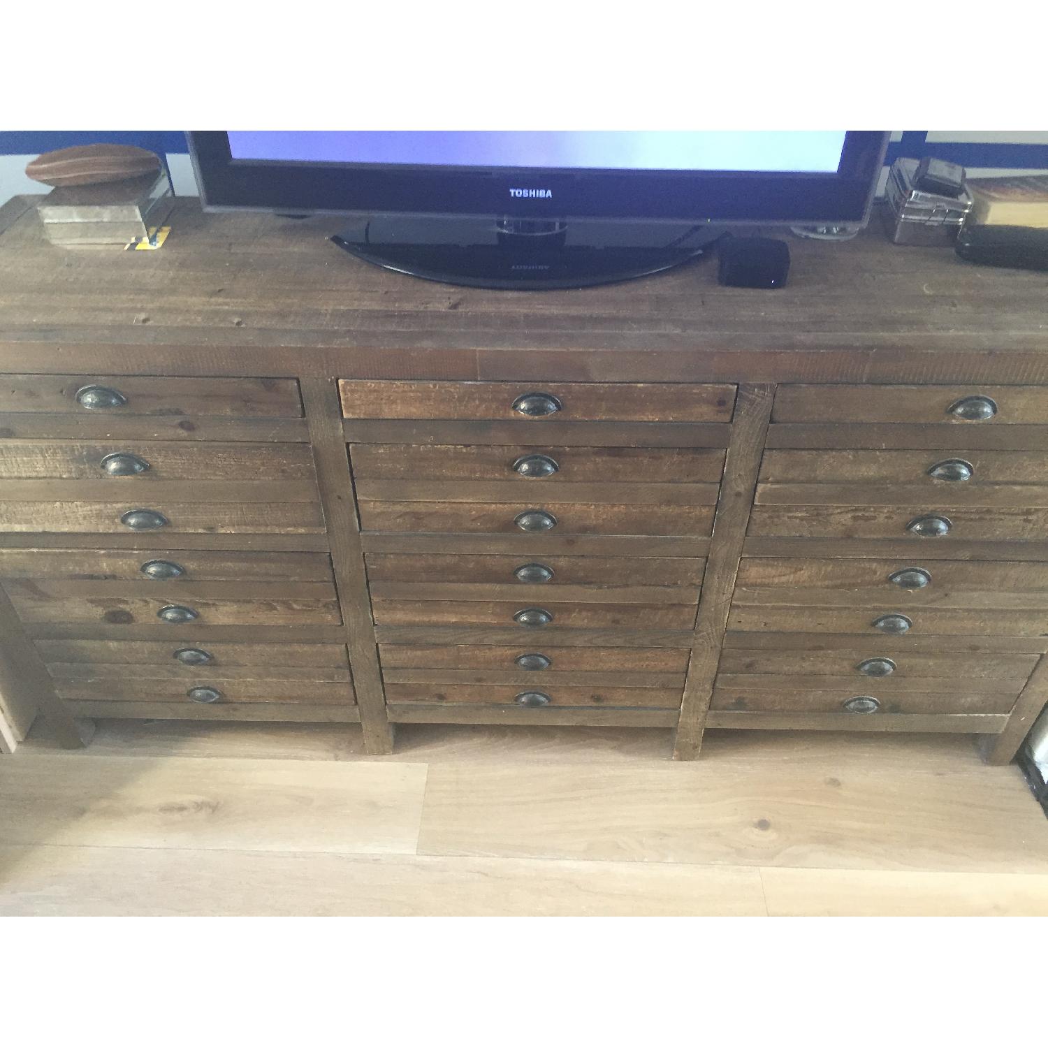 Restoration Hardware Printmaker's Sideboard Dresser - image-1