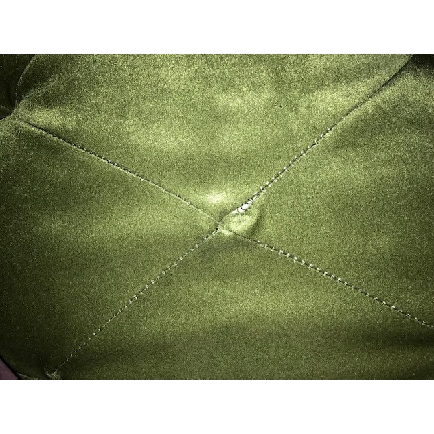 Novogratz Vintage Green Velour Tufted Sleeper Sofa - image-3