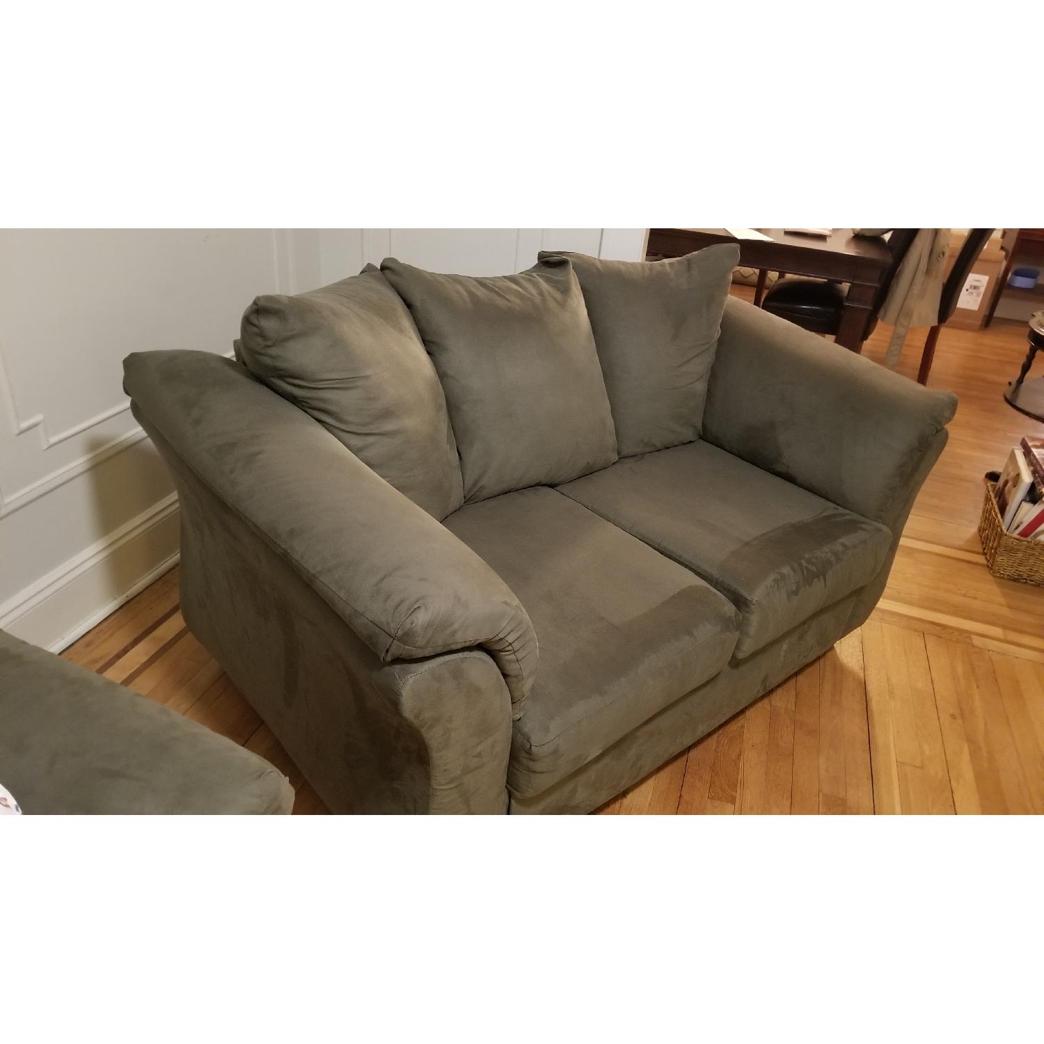 Ashley Darcy Sofa in Sage - image-3