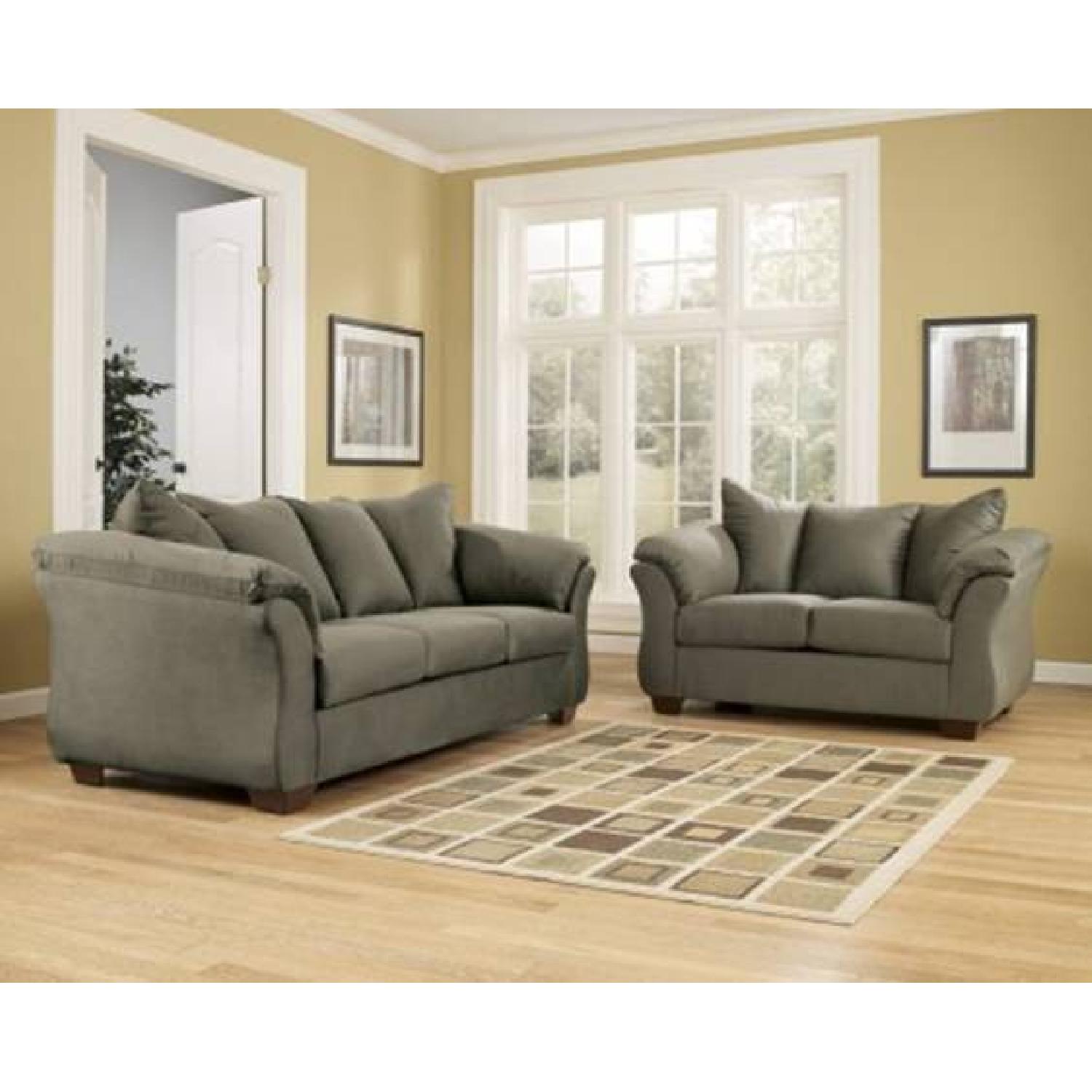 Ashley Darcy Sofa in Sage - image-5
