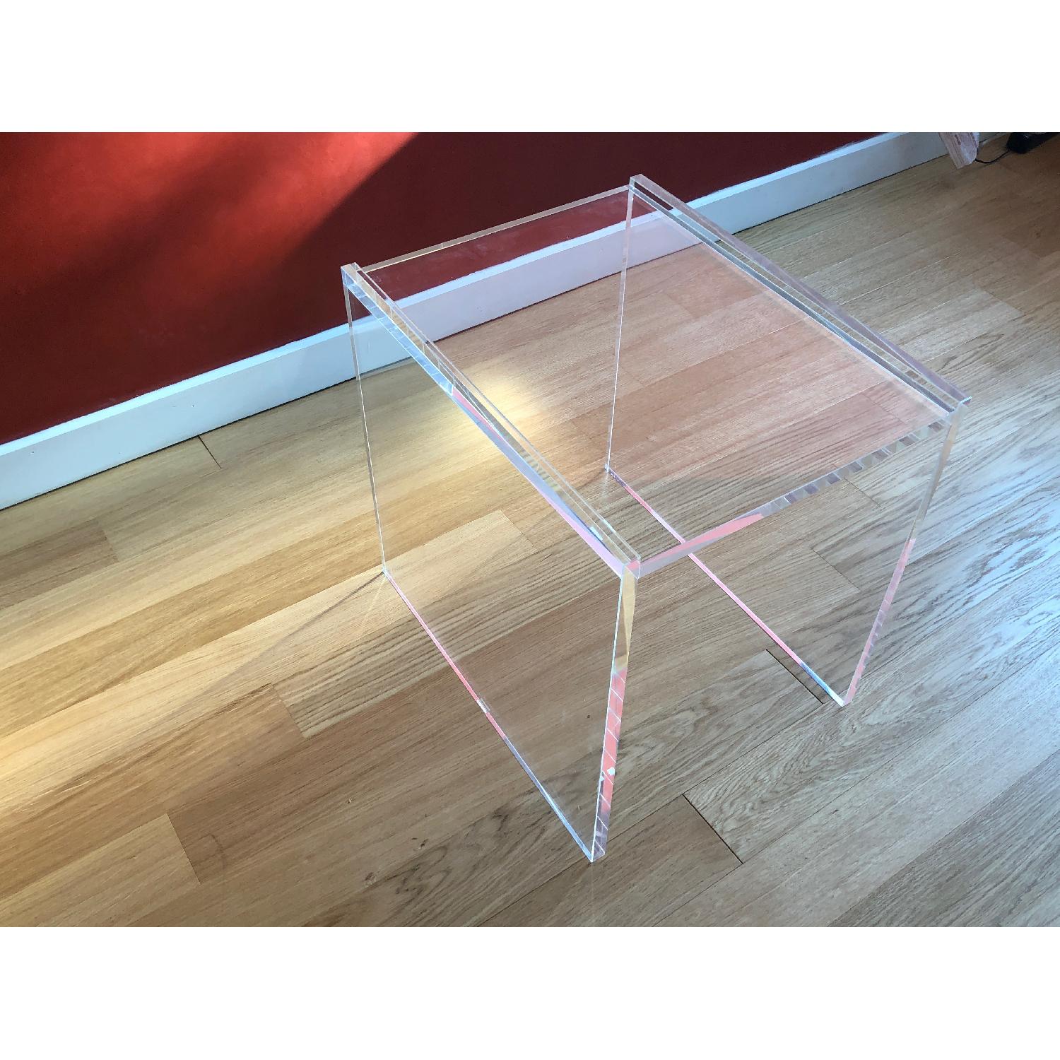 Acrylic Side Table - image-4