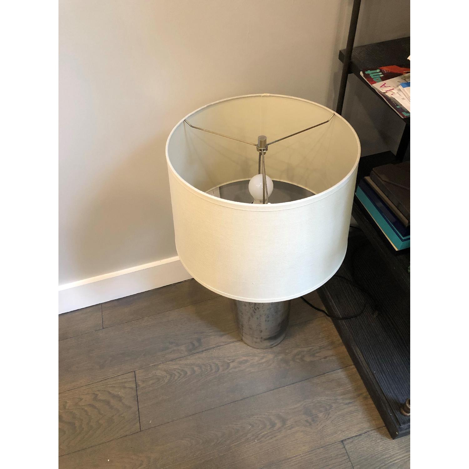 Restoration Hardware Table Lamp in Antique Mirror Finish - image-2