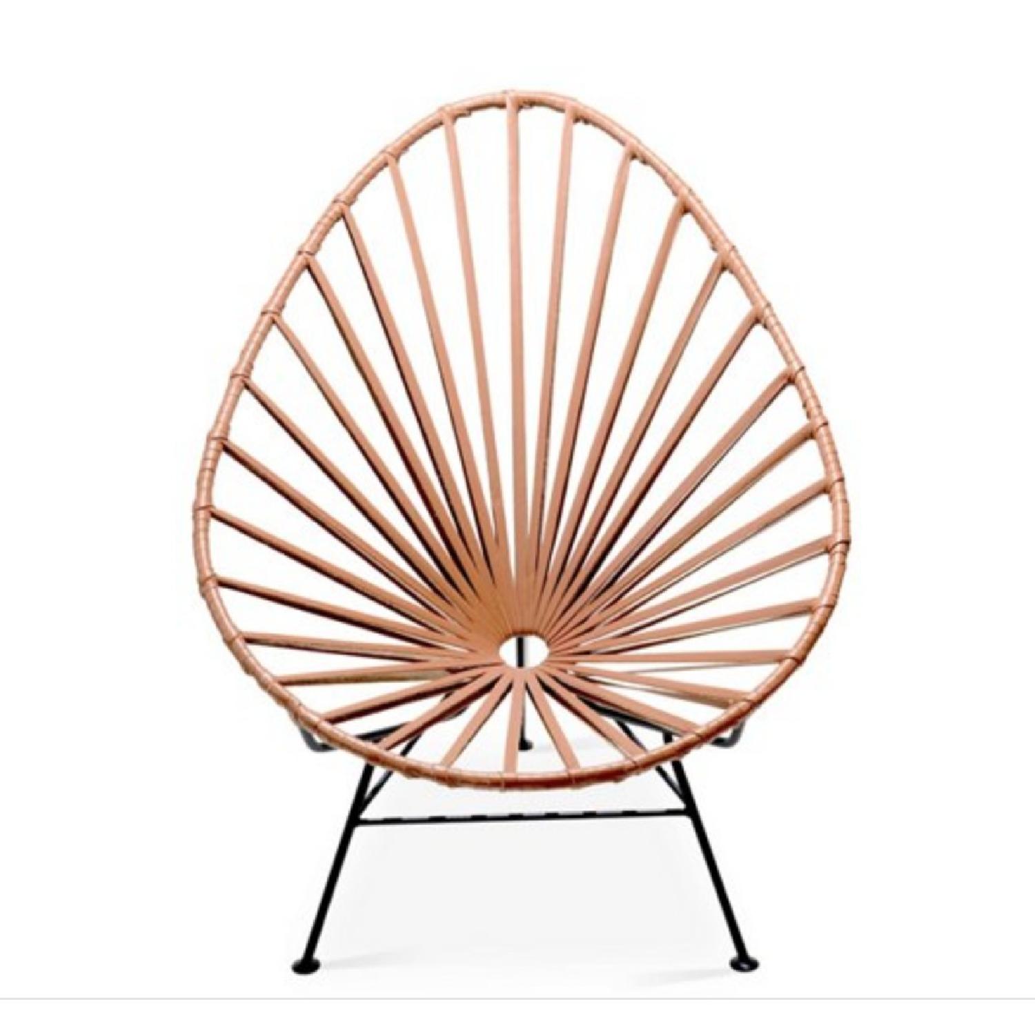 Mexa Acapulco Lounge Chair in Camel Leather - image-0