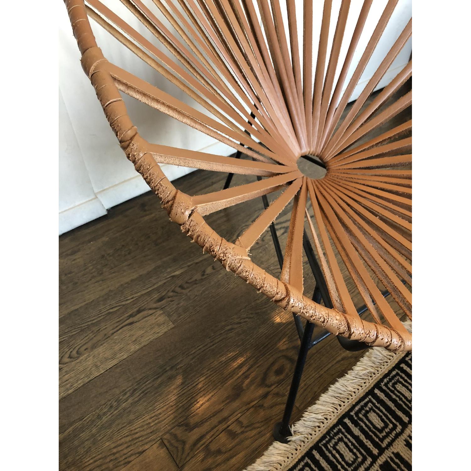 Mexa Acapulco Lounge Chair in Camel Leather - image-4