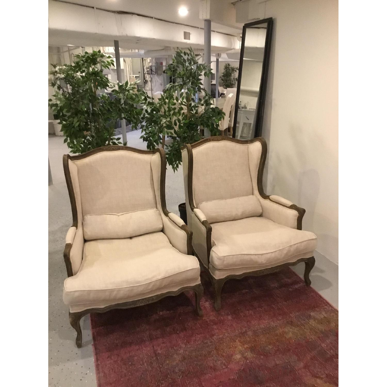 Restoration Hardware Lorraine Chairs - image-1
