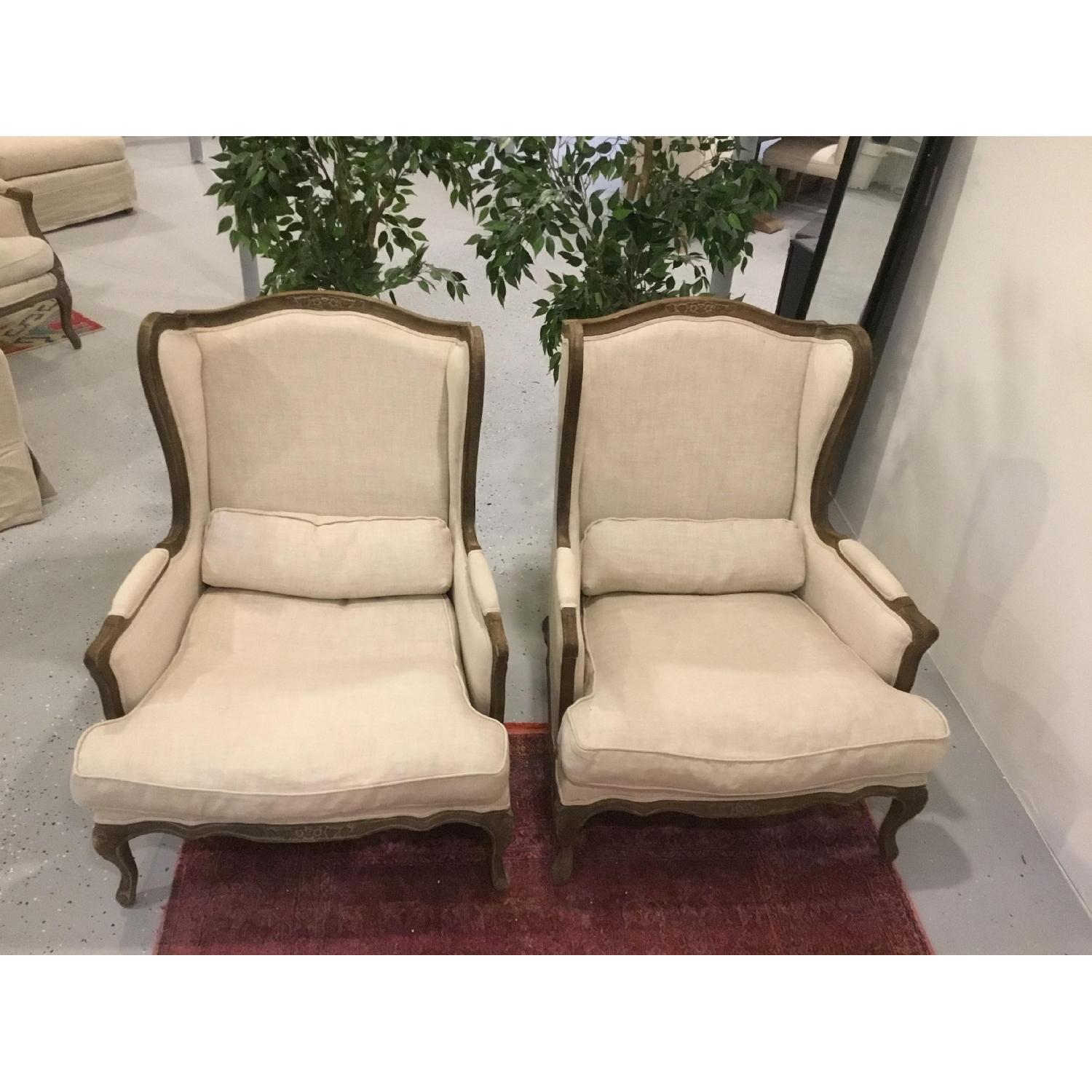 Restoration Hardware Lorraine Chairs - image-2