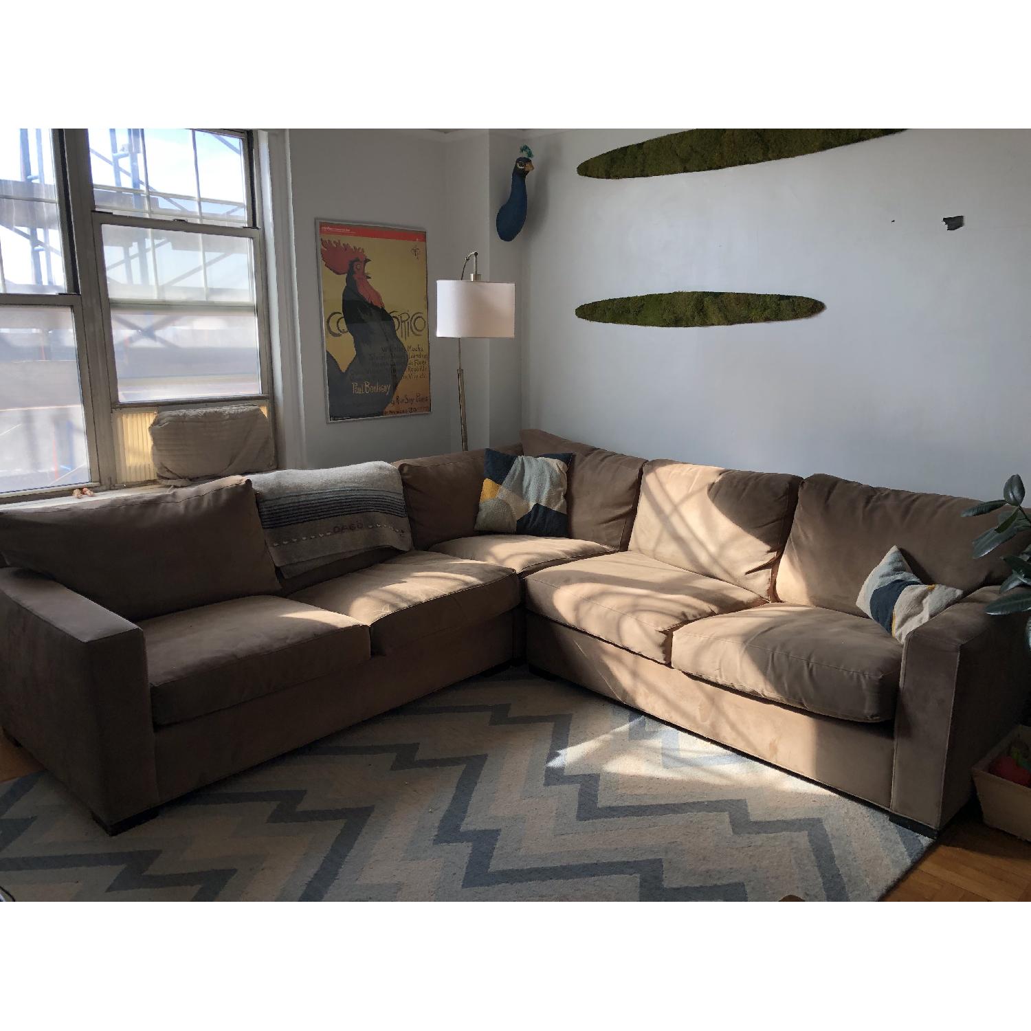 Crate Barrel Lounge Ii 3 Piece Sectional Sofa Aptdeco