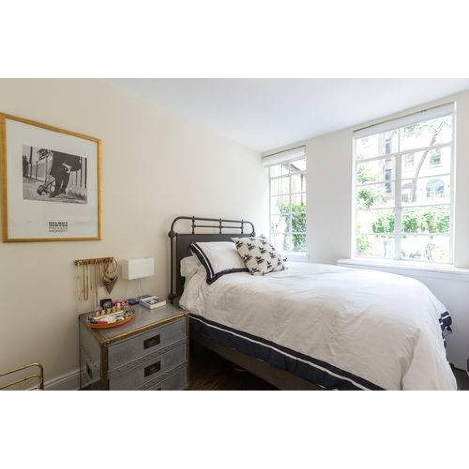 Restoration Hardware Steamer Trunk Nightstand - image-1