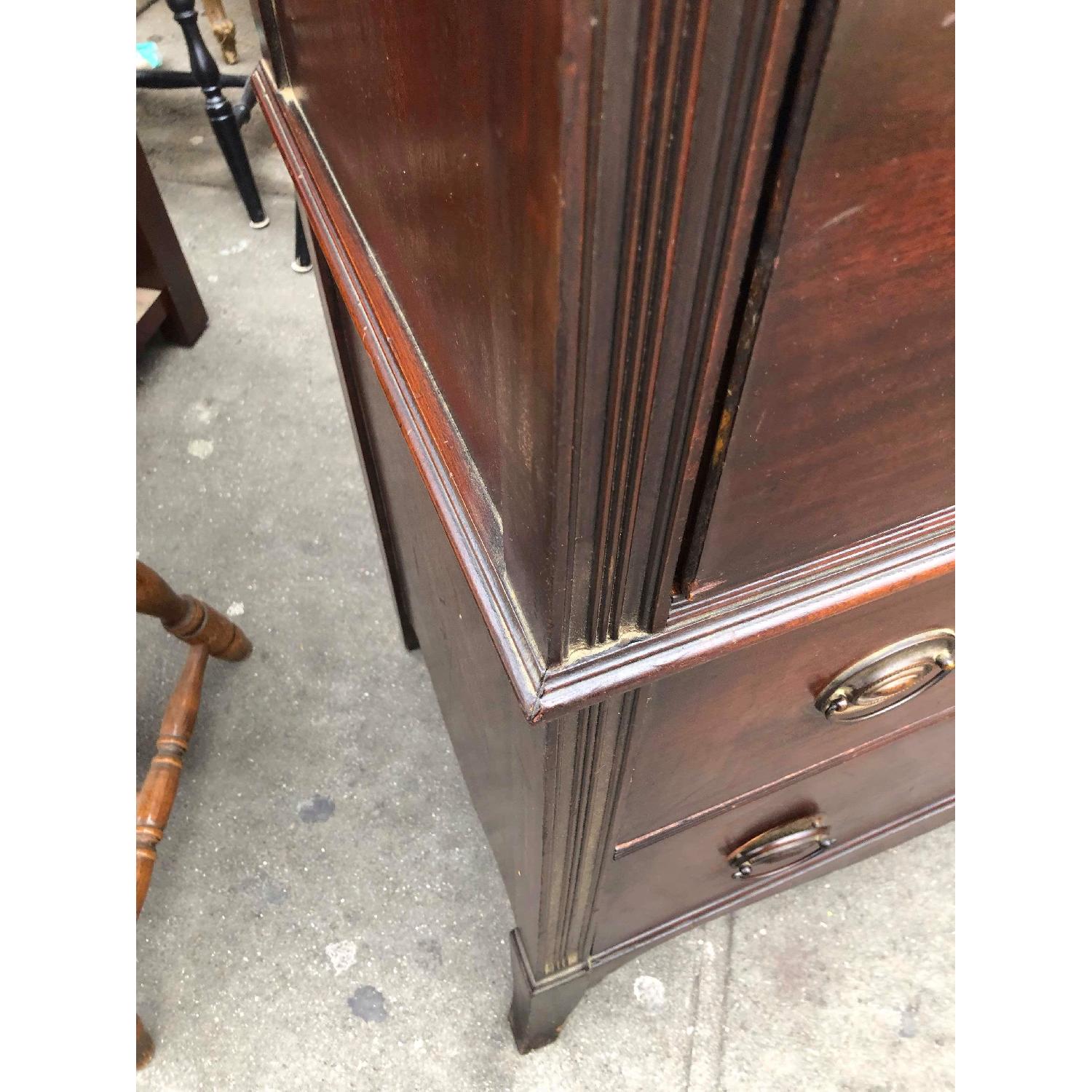 Huntley Furniture Antique 1930s Dresser w/ Original Handles - image-11