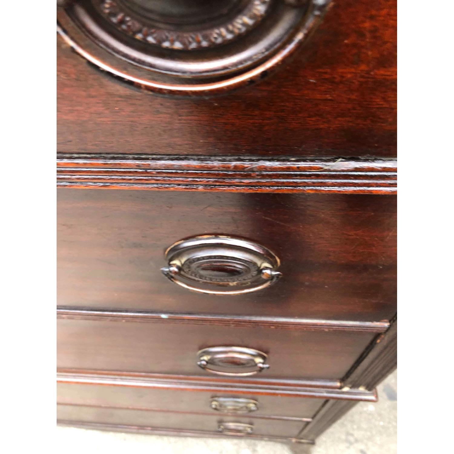 Huntley Furniture Antique 1930s Dresser w/ Original Handles - image-13