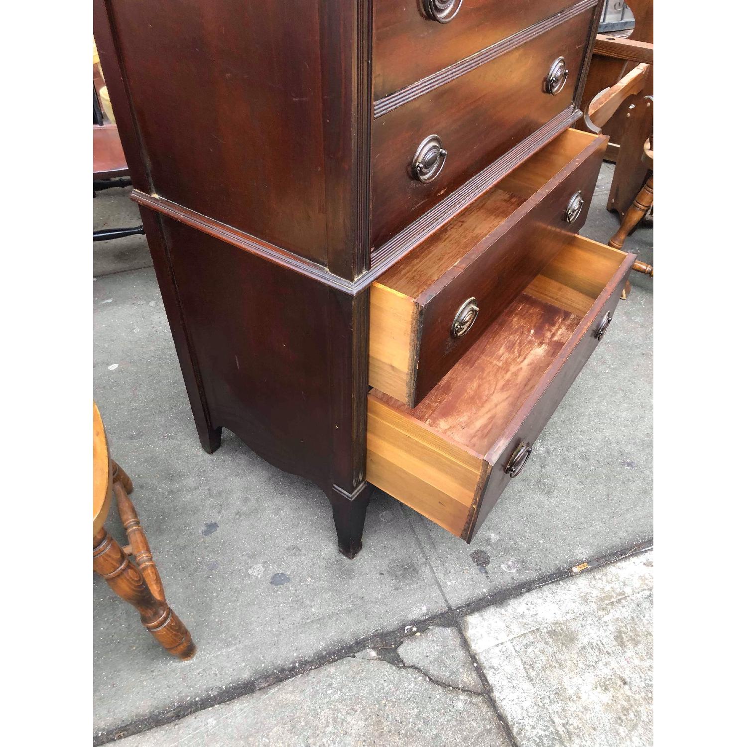 Huntley Furniture Antique 1930s Dresser w/ Original Handles - image-14