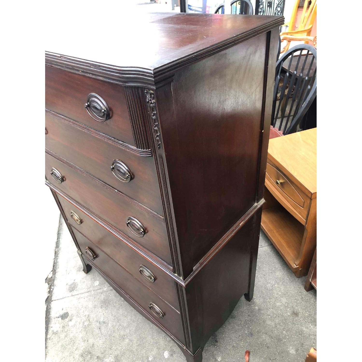 Huntley Furniture Antique 1930s Dresser w/ Original Handles - image-17