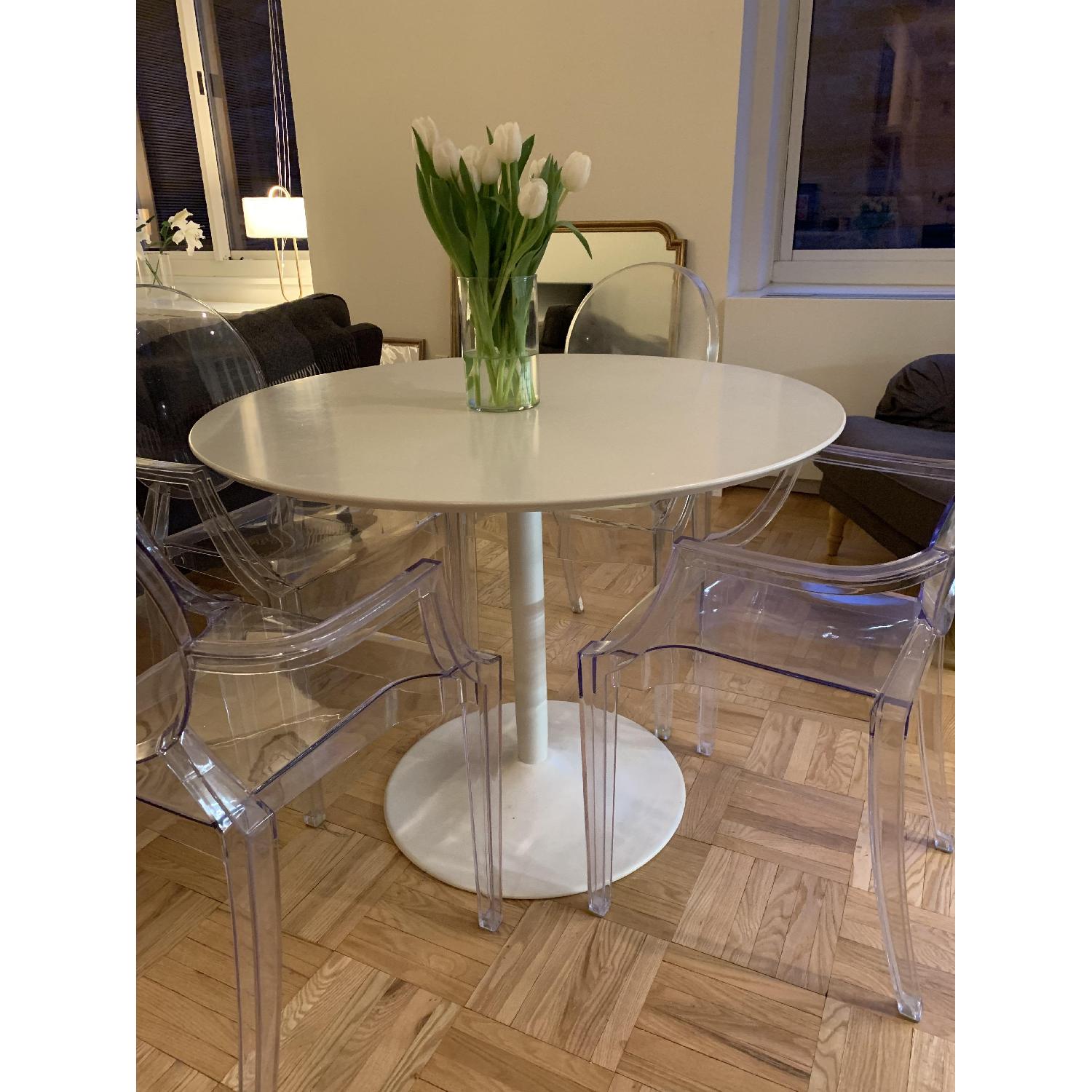 CB2 Odyssey White Dining Table - image-1