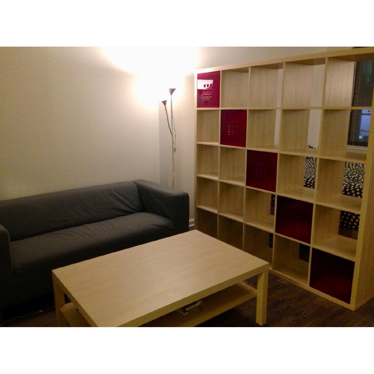 Ikea Kallax Shelving Unit in Birch - image-1