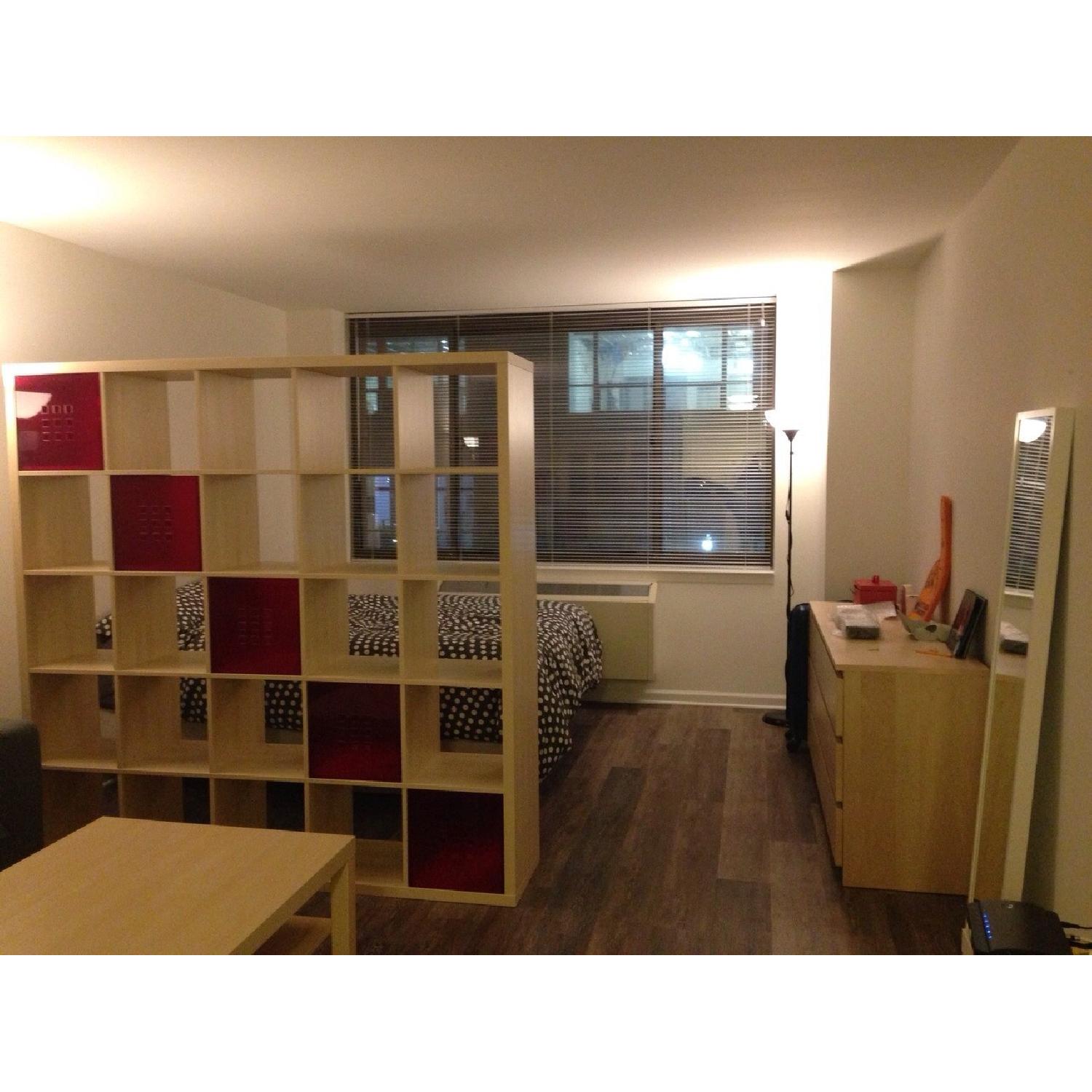 Ikea Kallax Shelving Unit in Birch - image-2