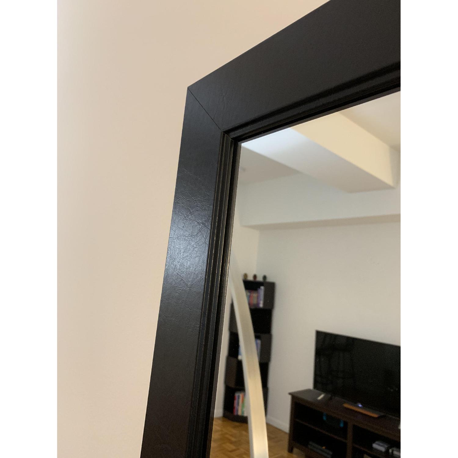 Black-Framed Full Length Mirror - image-4
