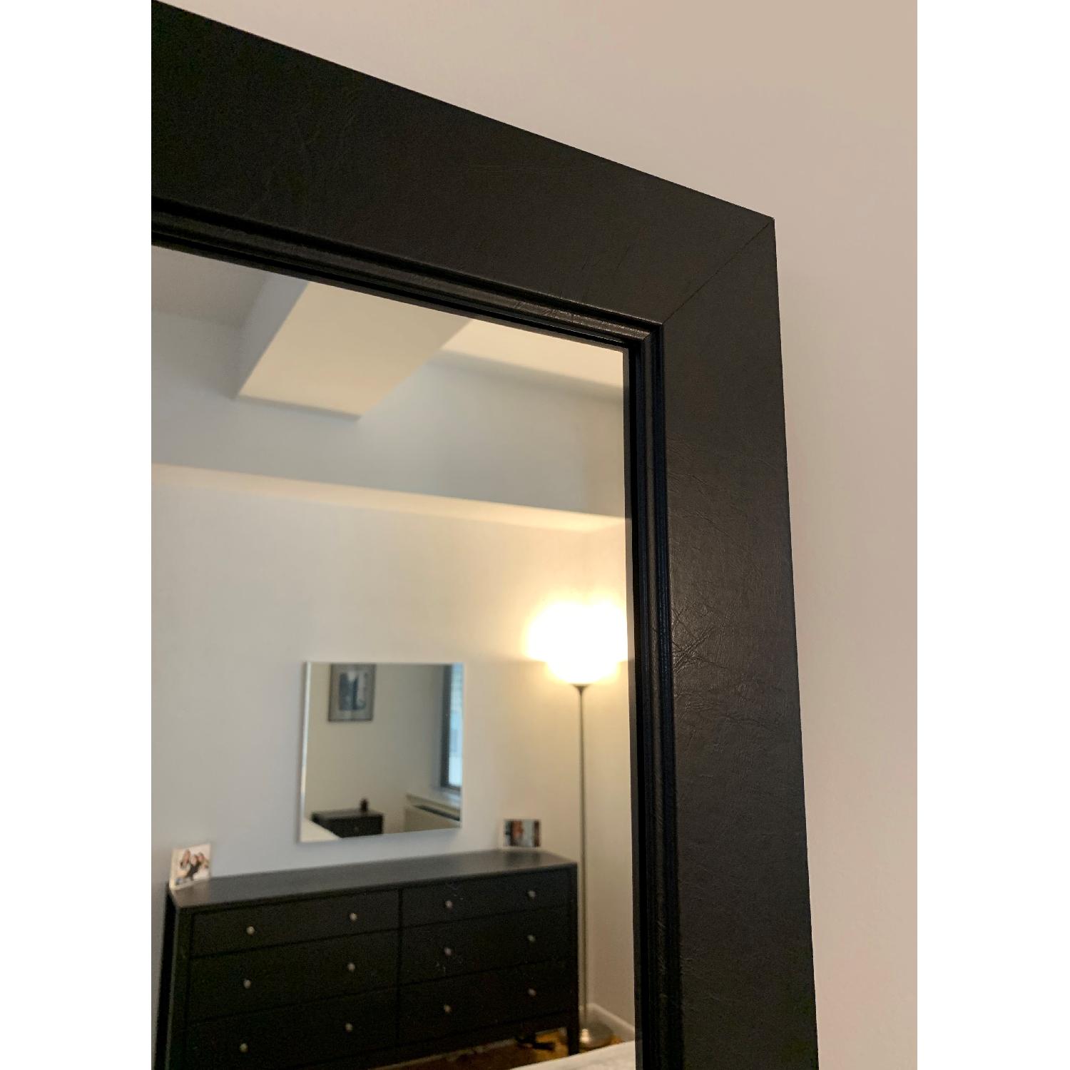 Black-Framed Full Length Mirror - image-5