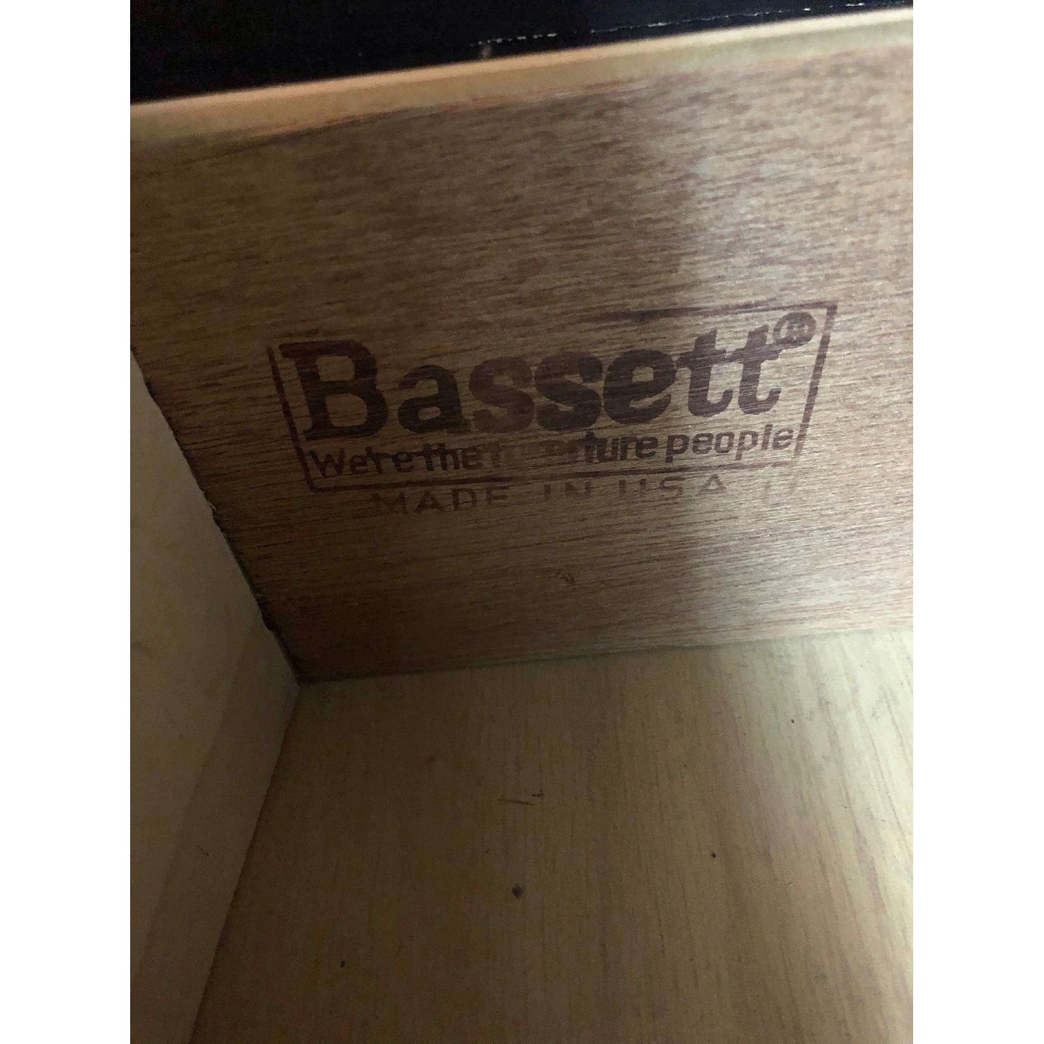 Bassett Vintage 1970s Dresser w/ Mirror - image-6
