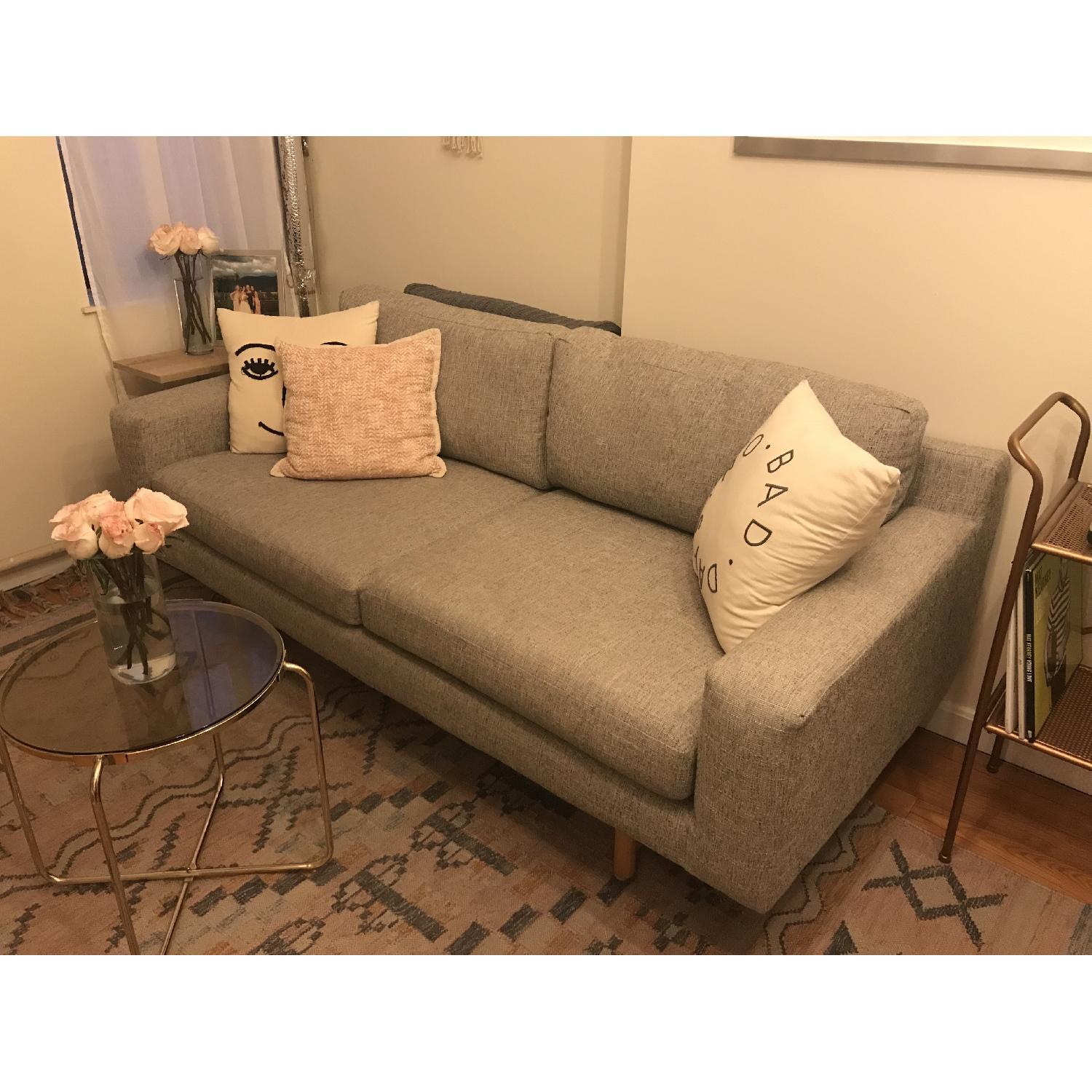 West Elm Eddy Sofa in Feather Gray - image-5