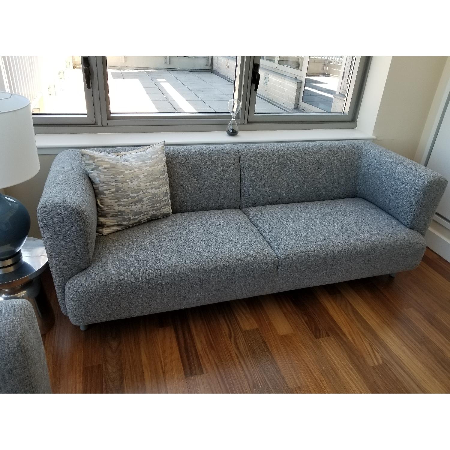 Wade Logan Bakos Classic Modern Chesterfield Sofa - image-1