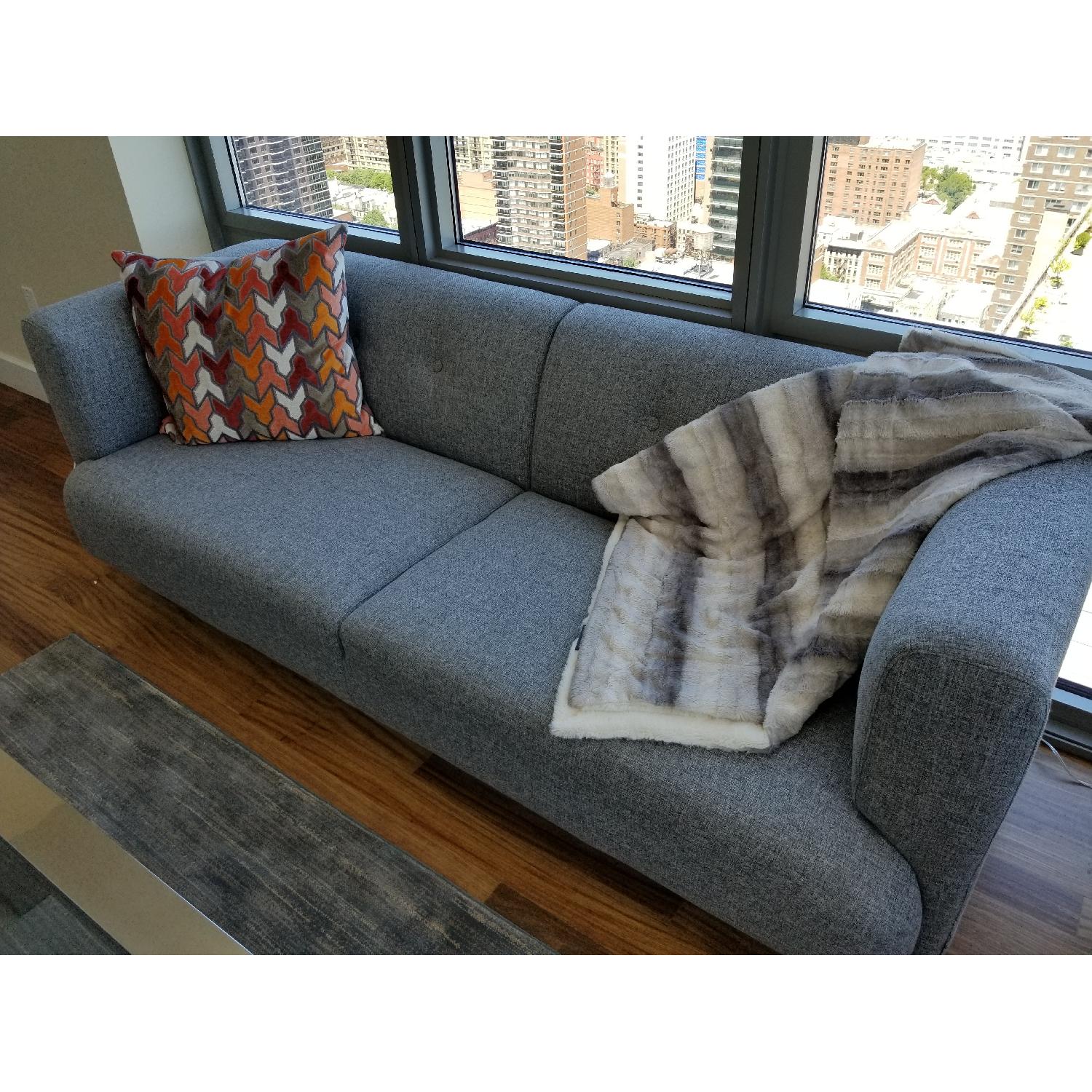 Wade Logan Bakos Classic Modern Chesterfield Sofa - image-2