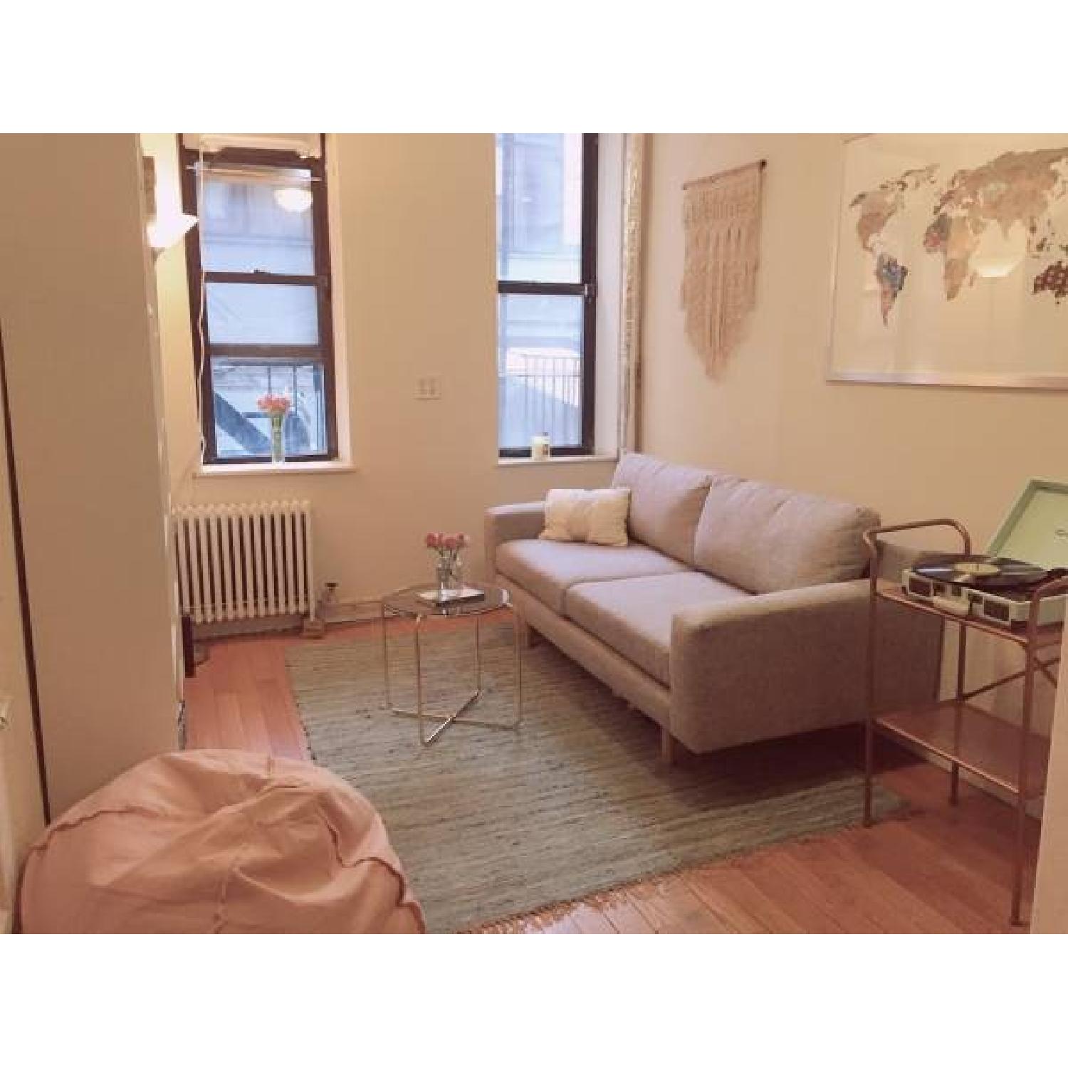 Urban Outfitters Carmen Flecked Woven Rug - image-4