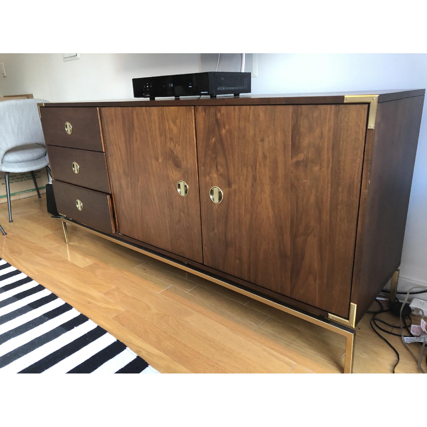 West Elm Malone Campaign Buffet in Dark Walnut - image-2