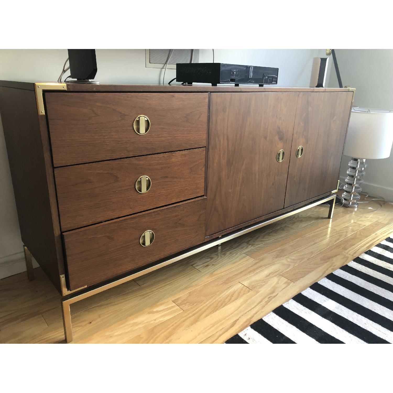 West Elm Malone Campaign Buffet in Dark Walnut - image-4