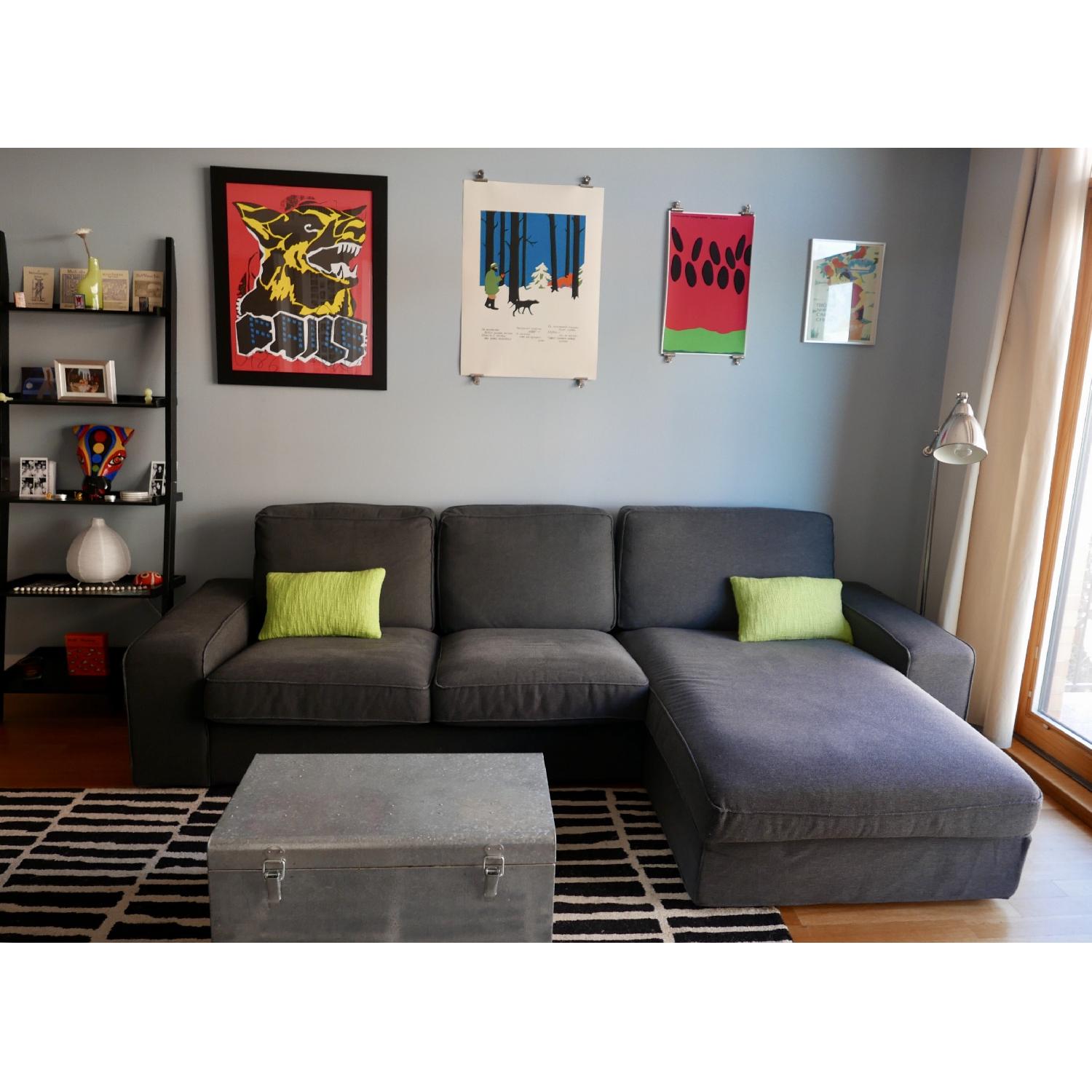 Ikea Kivik Sectional Sofa w/ Chaise - image-1