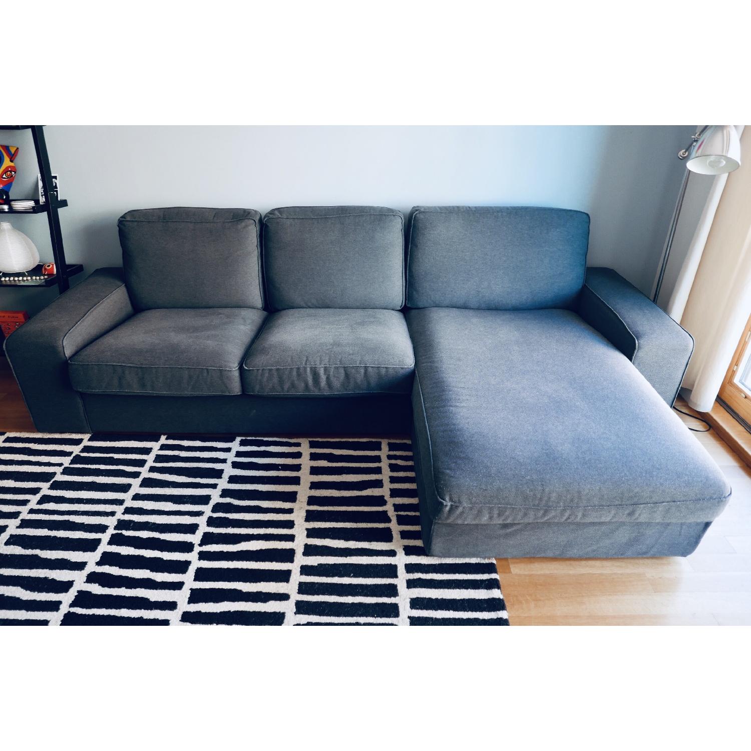 Ikea Kivik Sectional Sofa w/ Chaise - image-4