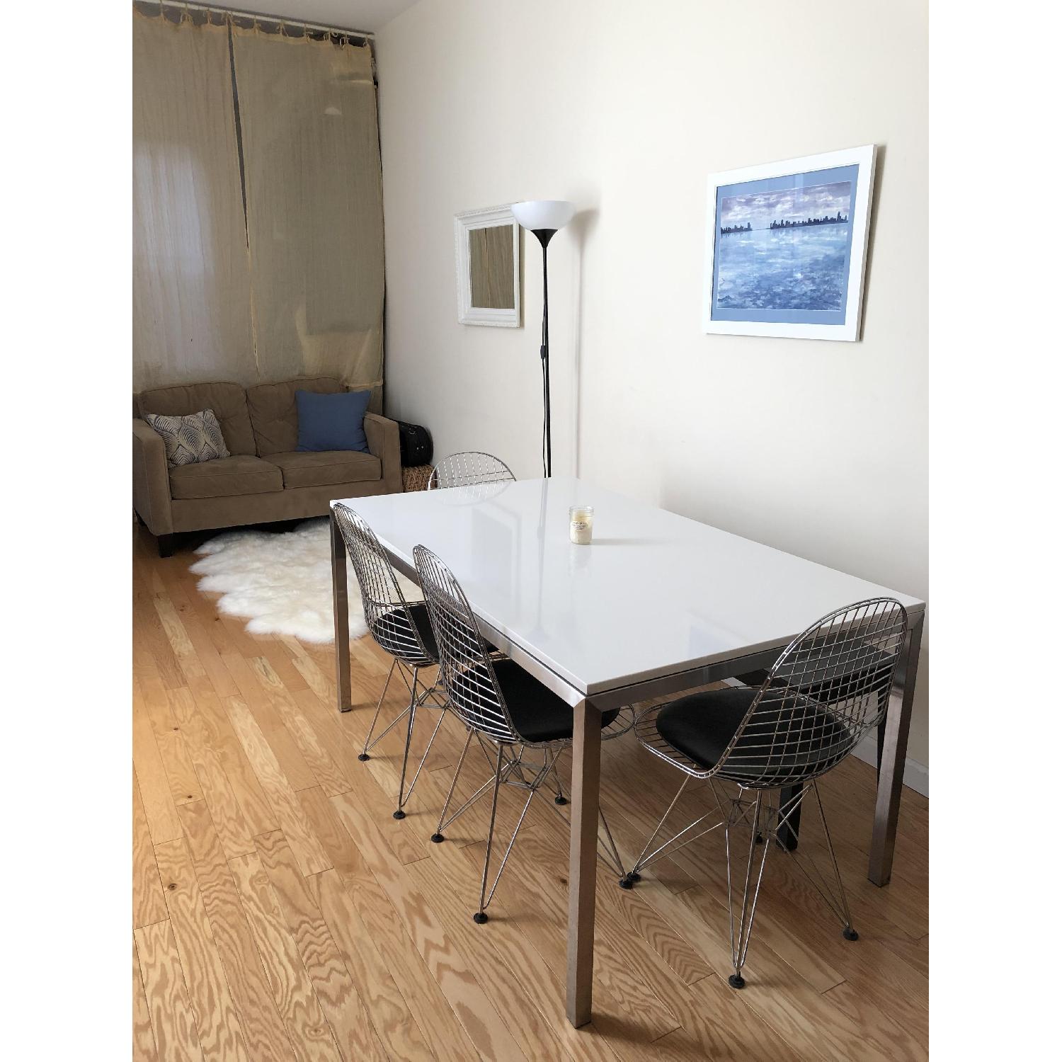 Crate & Barrel Parsons Dining Table - image-1