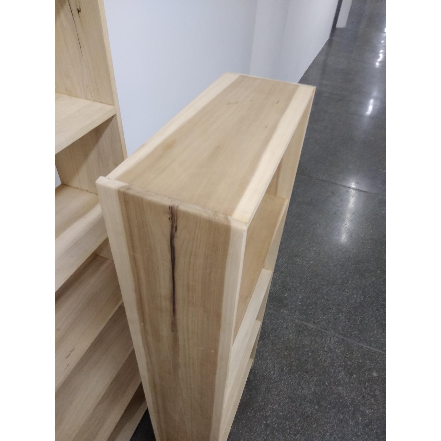 Solid Poplar Hardwood Bookcase 70" - image-7