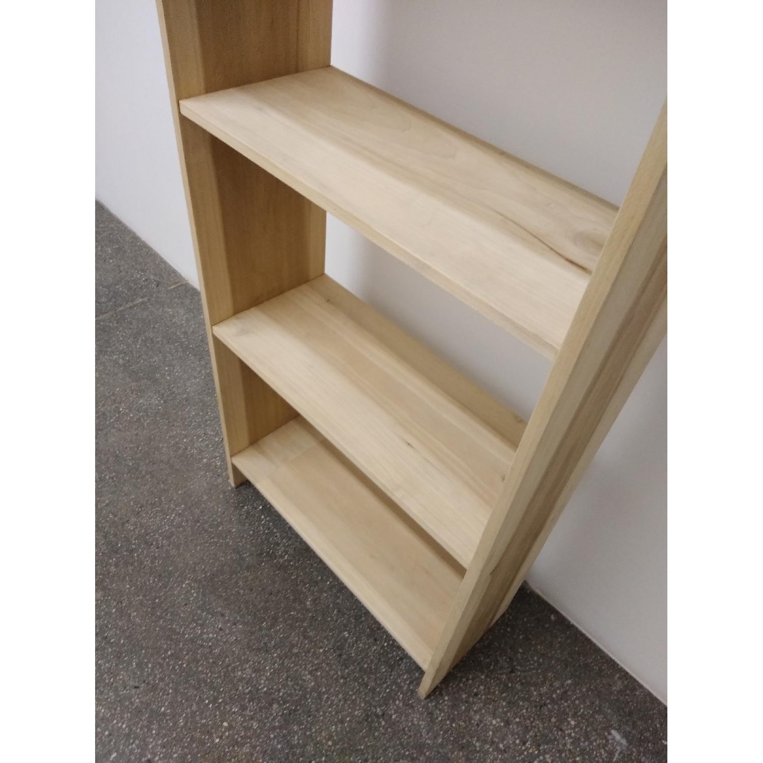 Solid Poplar Hardwood Bookcase 70" - image-10