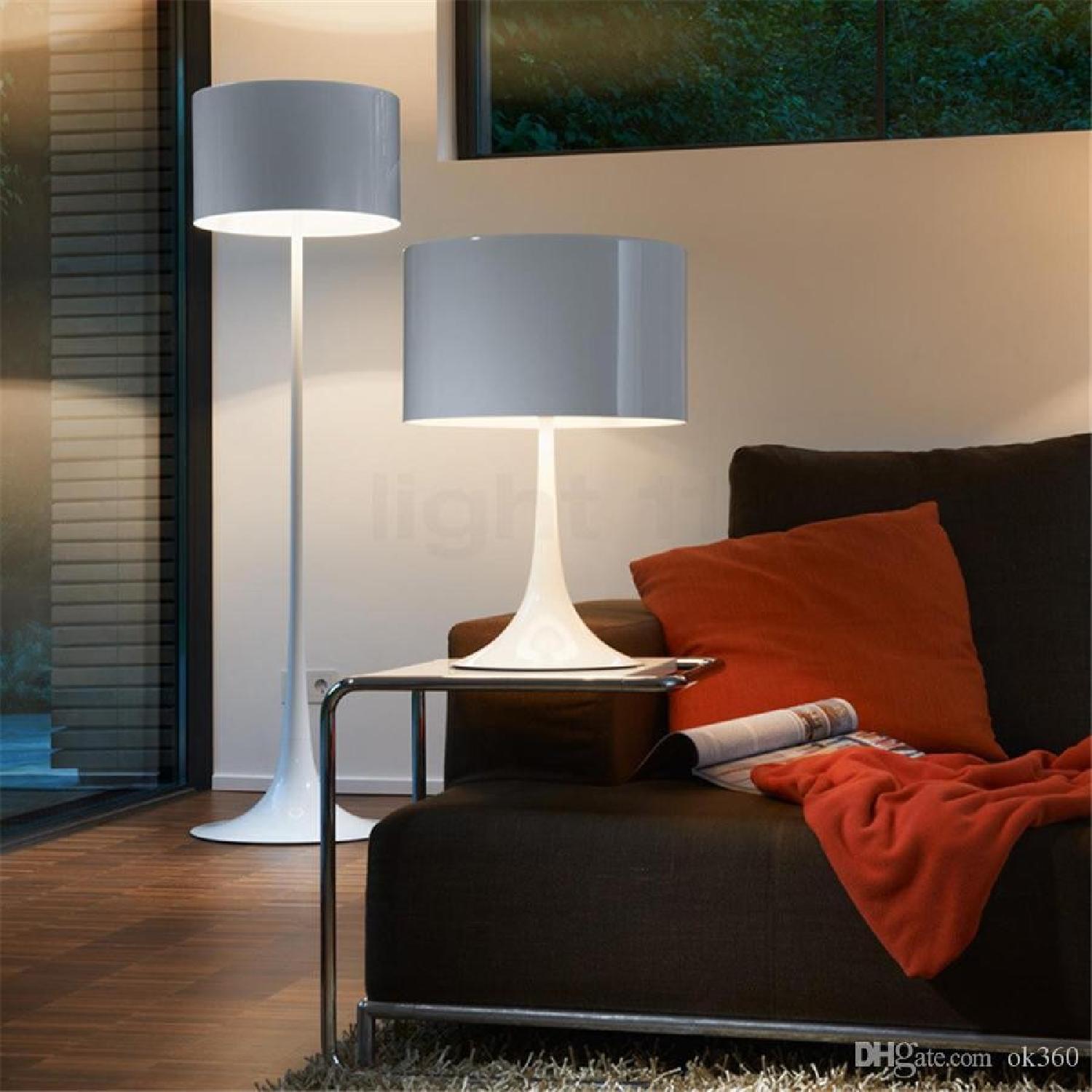 Flos Spun White Floor Lamp - image-2