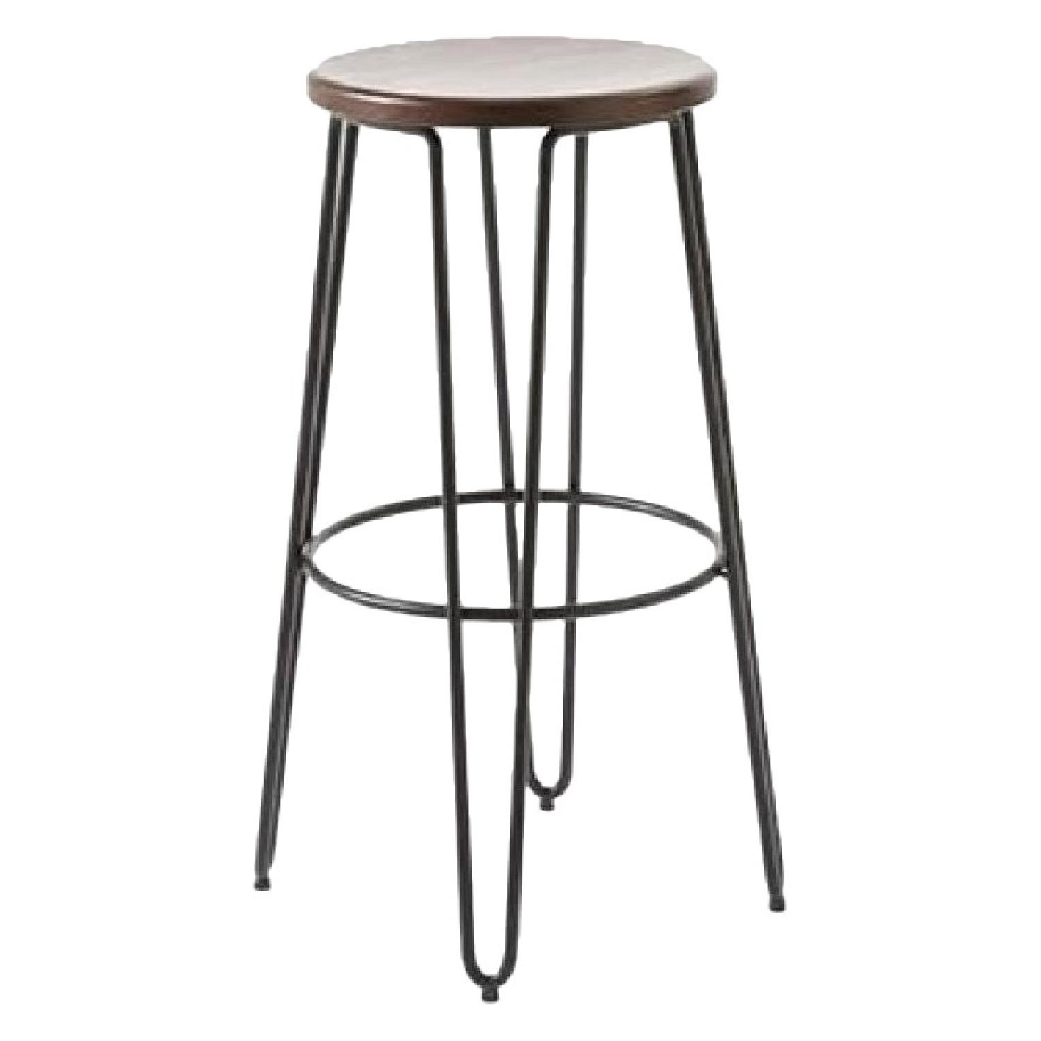 West Elm Hairpin Bar Stools - image-0