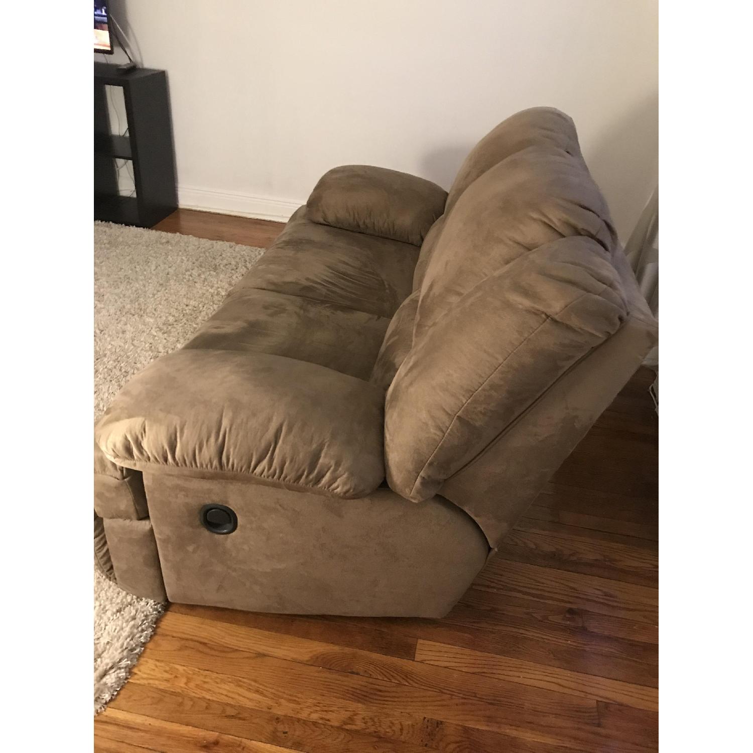 Ashley Double Recliner Sofa - image-2