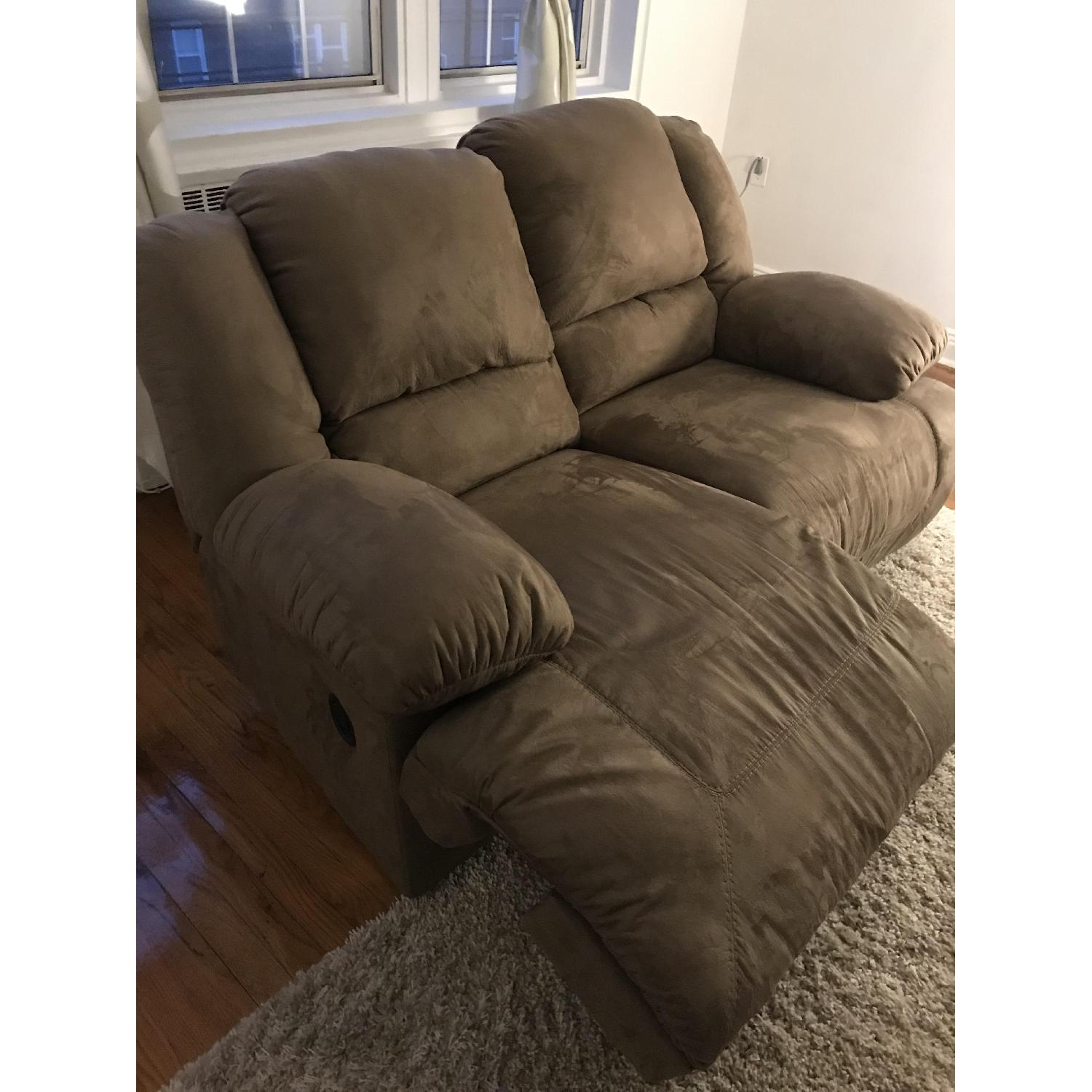 Ashley Double Recliner Sofa - image-5