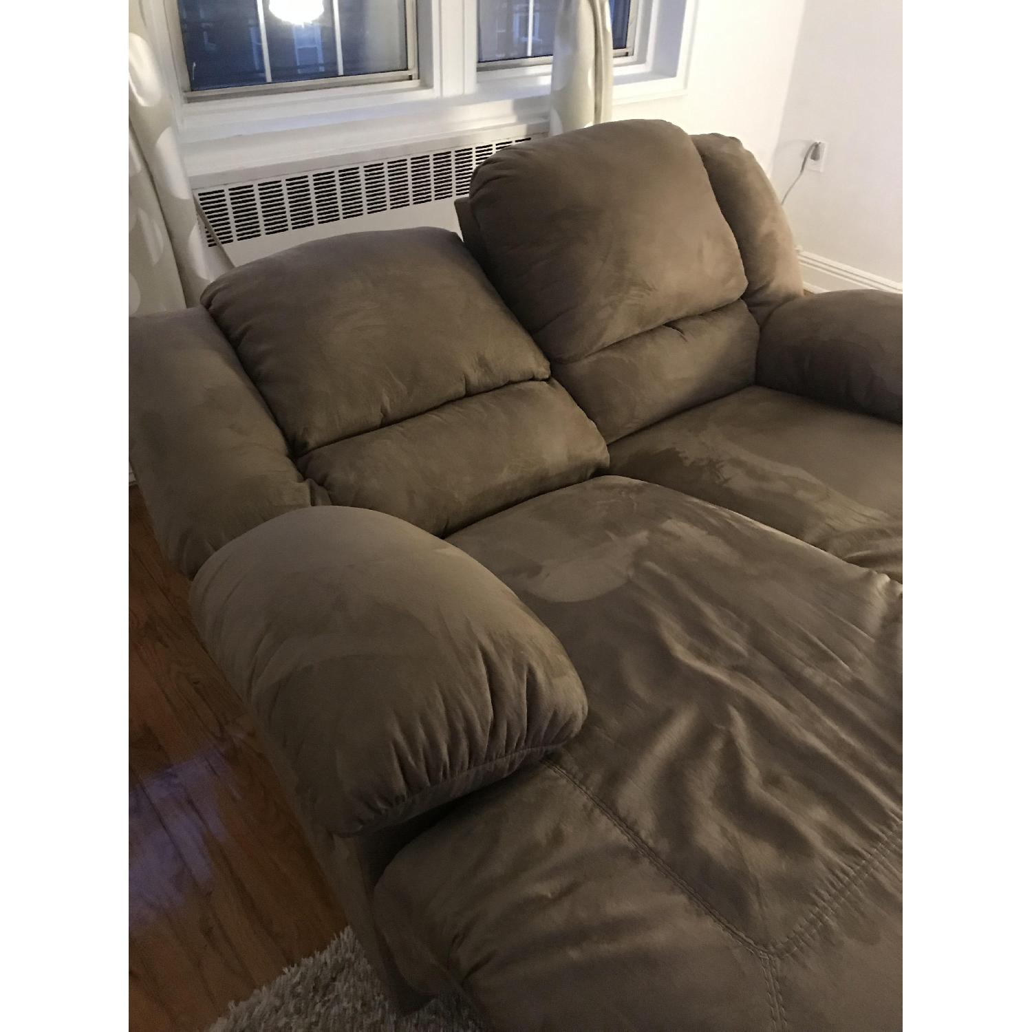 Ashley Double Recliner Sofa - image-8