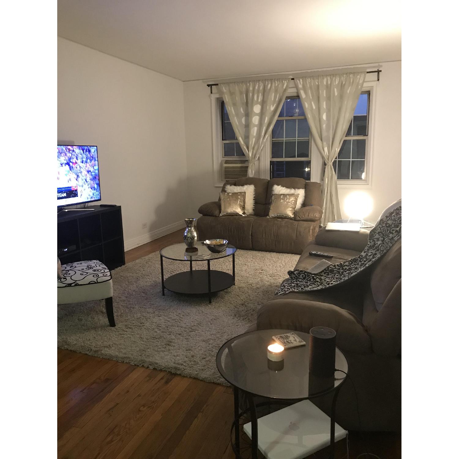 Ashley Double Recliner Sofa - image-9