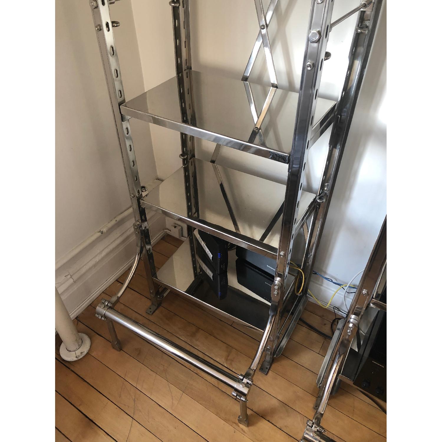 Restoration Hardware French Library Narrow Shelving Unit - image-3