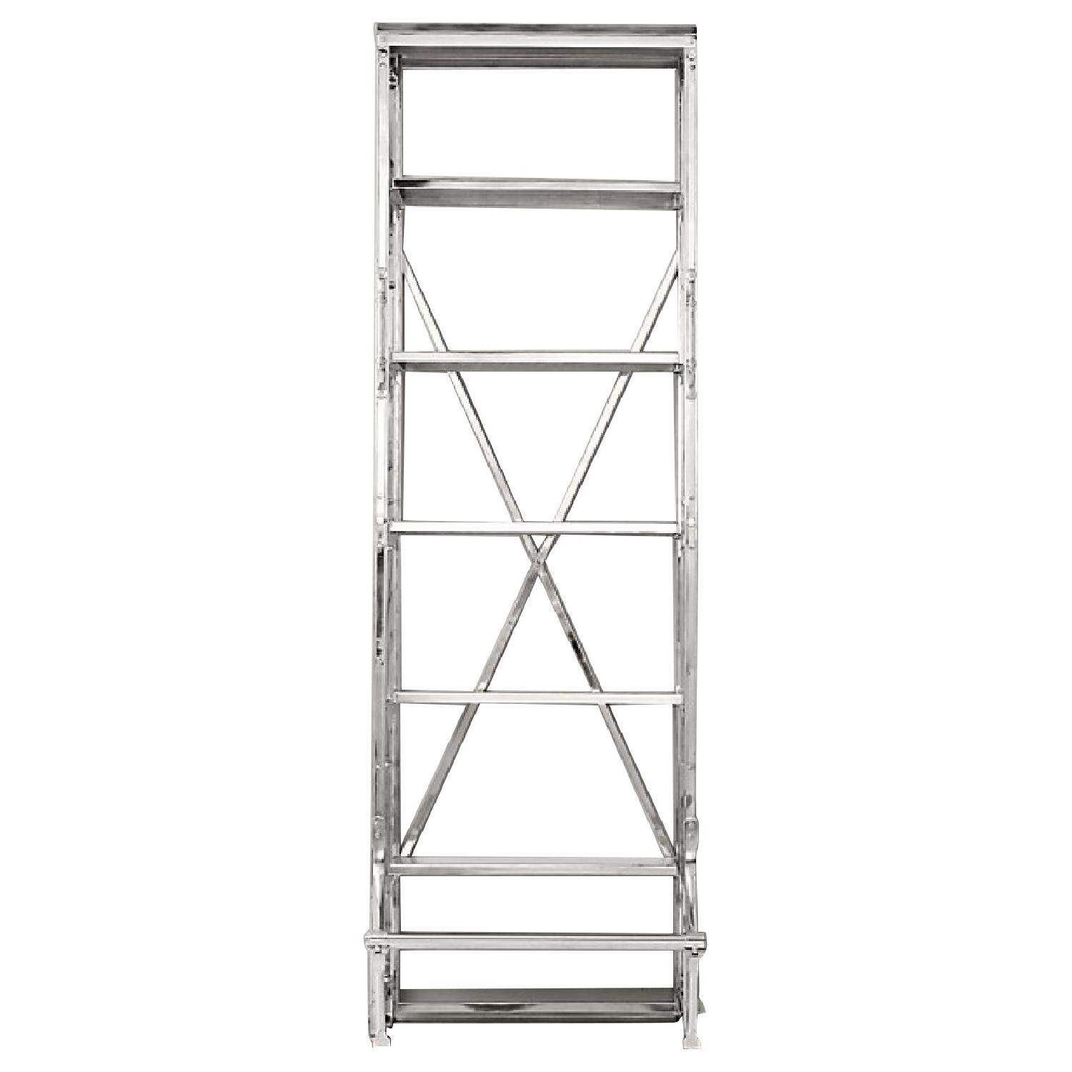 Restoration Hardware French Library Narrow Shelving Unit - image-0