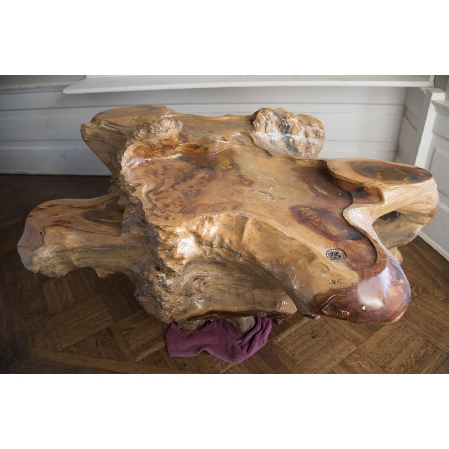 Chinese Tree Root Tea Table - image-1