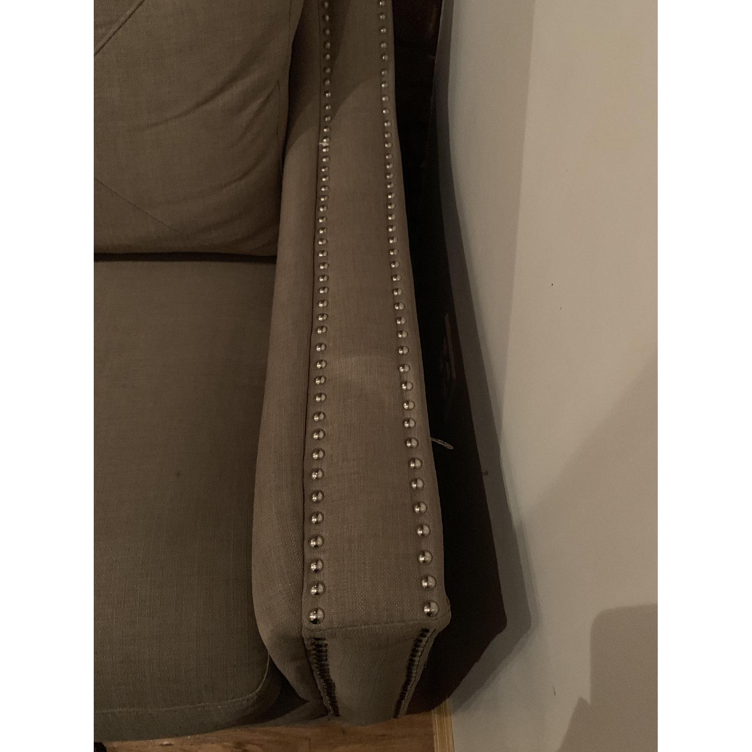 Bob's Beige Studded Sofa - image-4