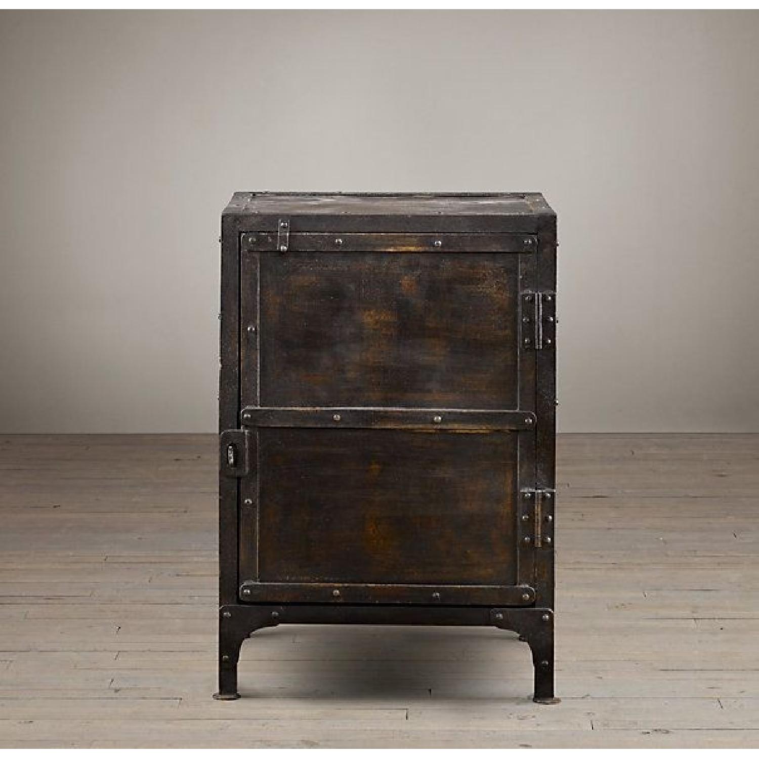 Restoration Hardware Industrial Tool Chest Side Tables - image-5