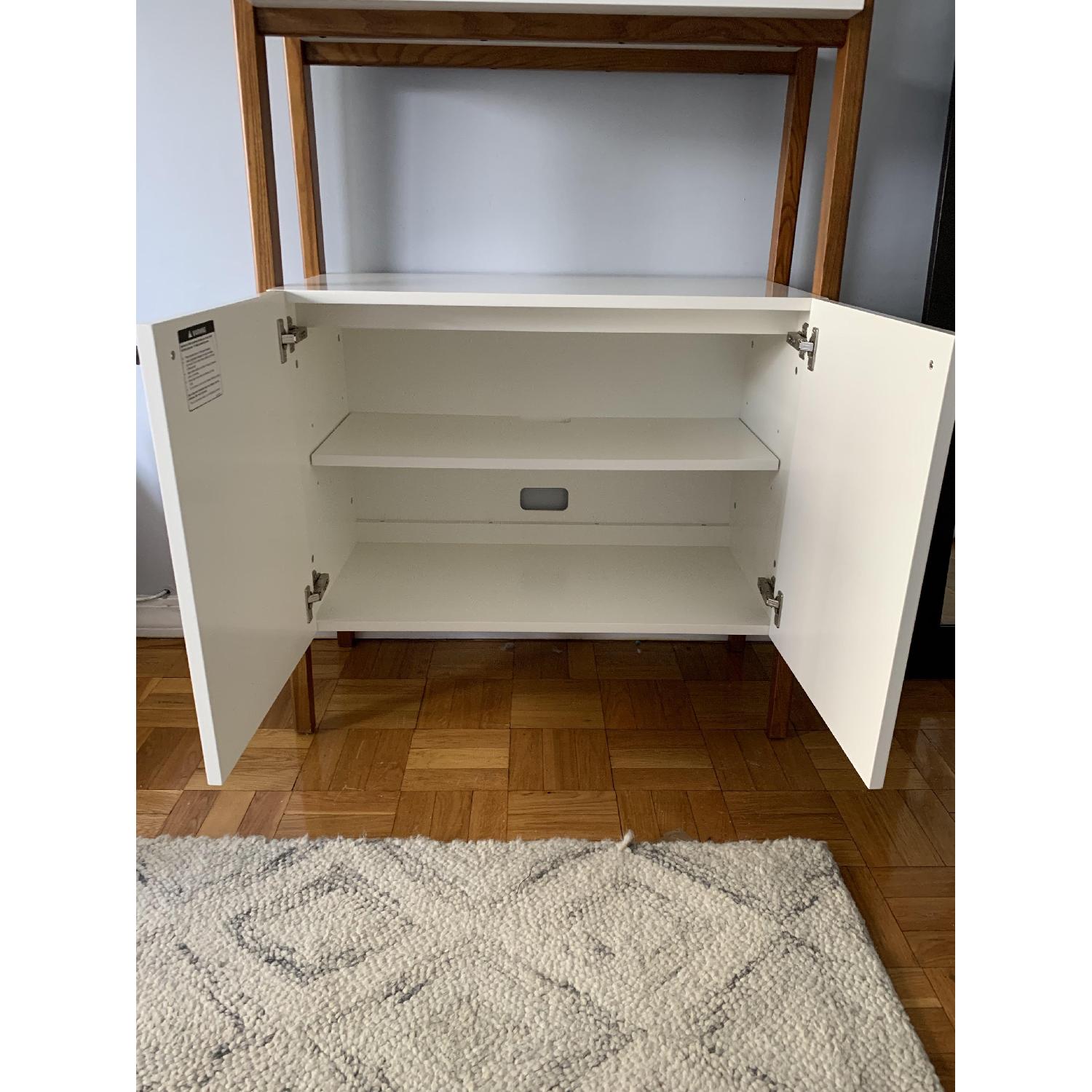 West Elm Modern Cabinet Bookcase - image-4
