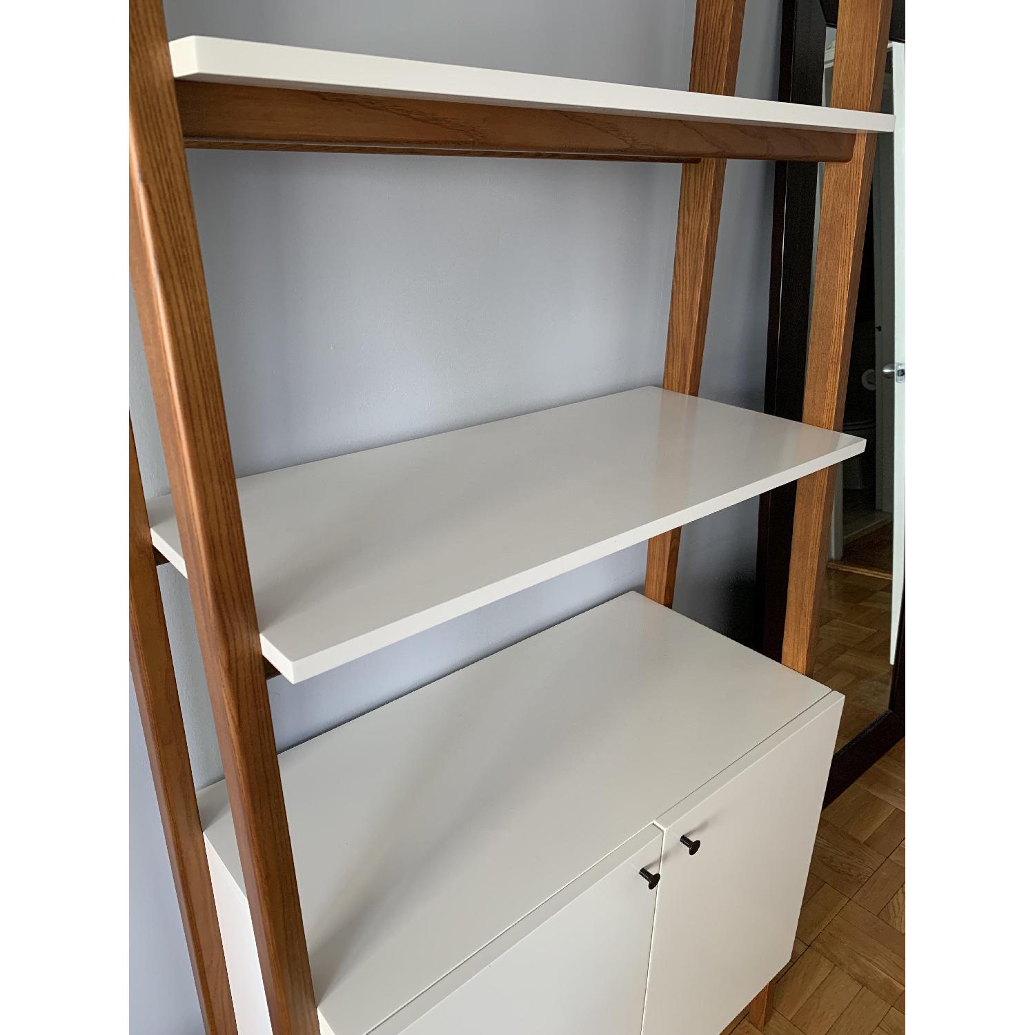 West Elm Modern Cabinet Bookcase - image-5