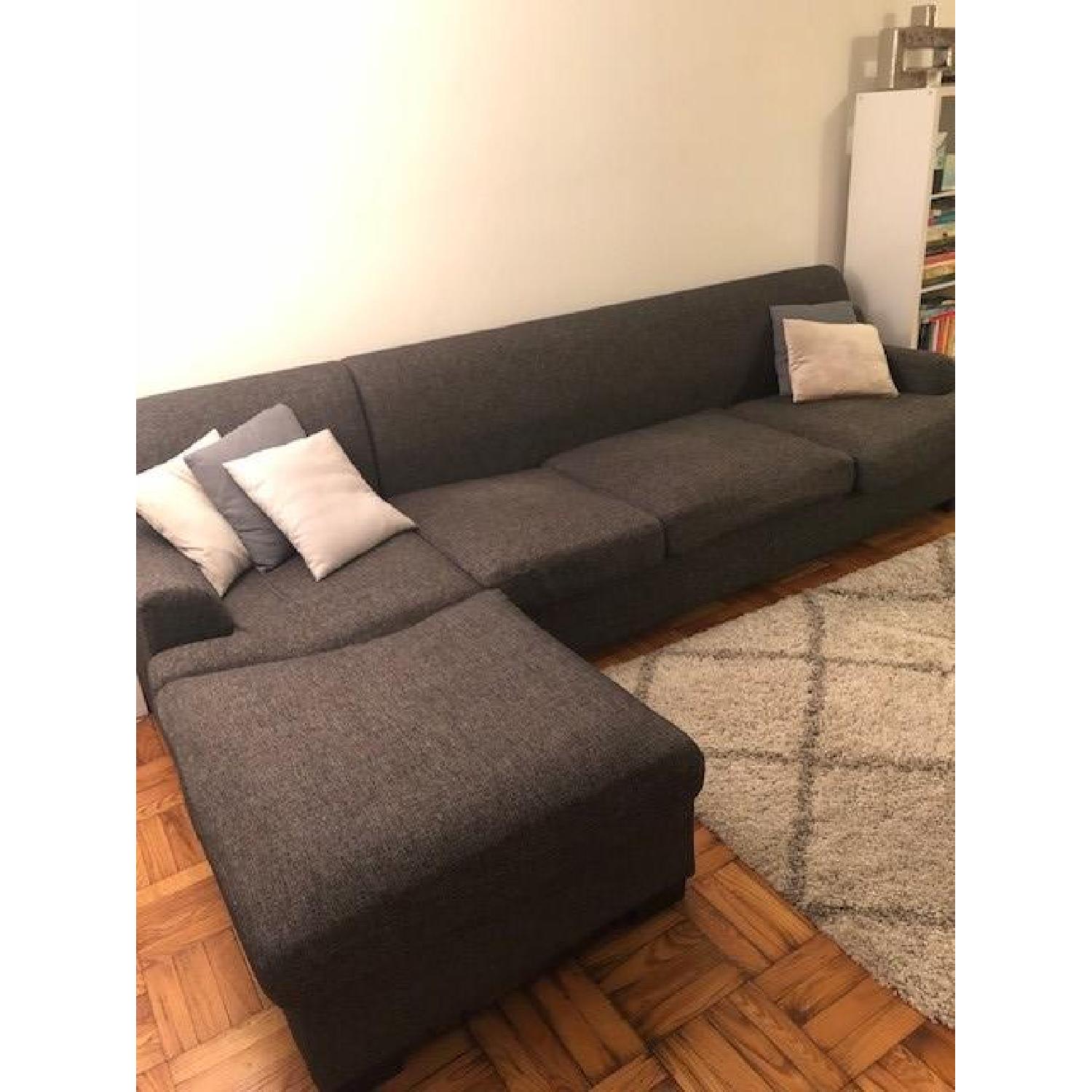 Ebern Designs Whitman Sectional Sofa w/ Reversible Chaise - image-1